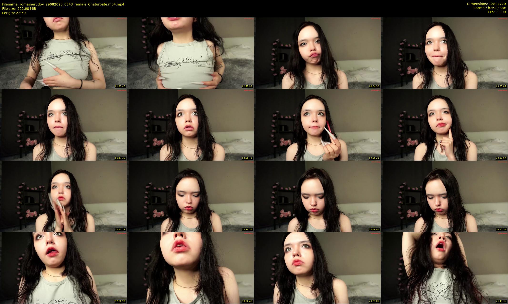 romainerudoy — 23 minute Chaturbate female cam show recording, 720p, Aug 29, 2025