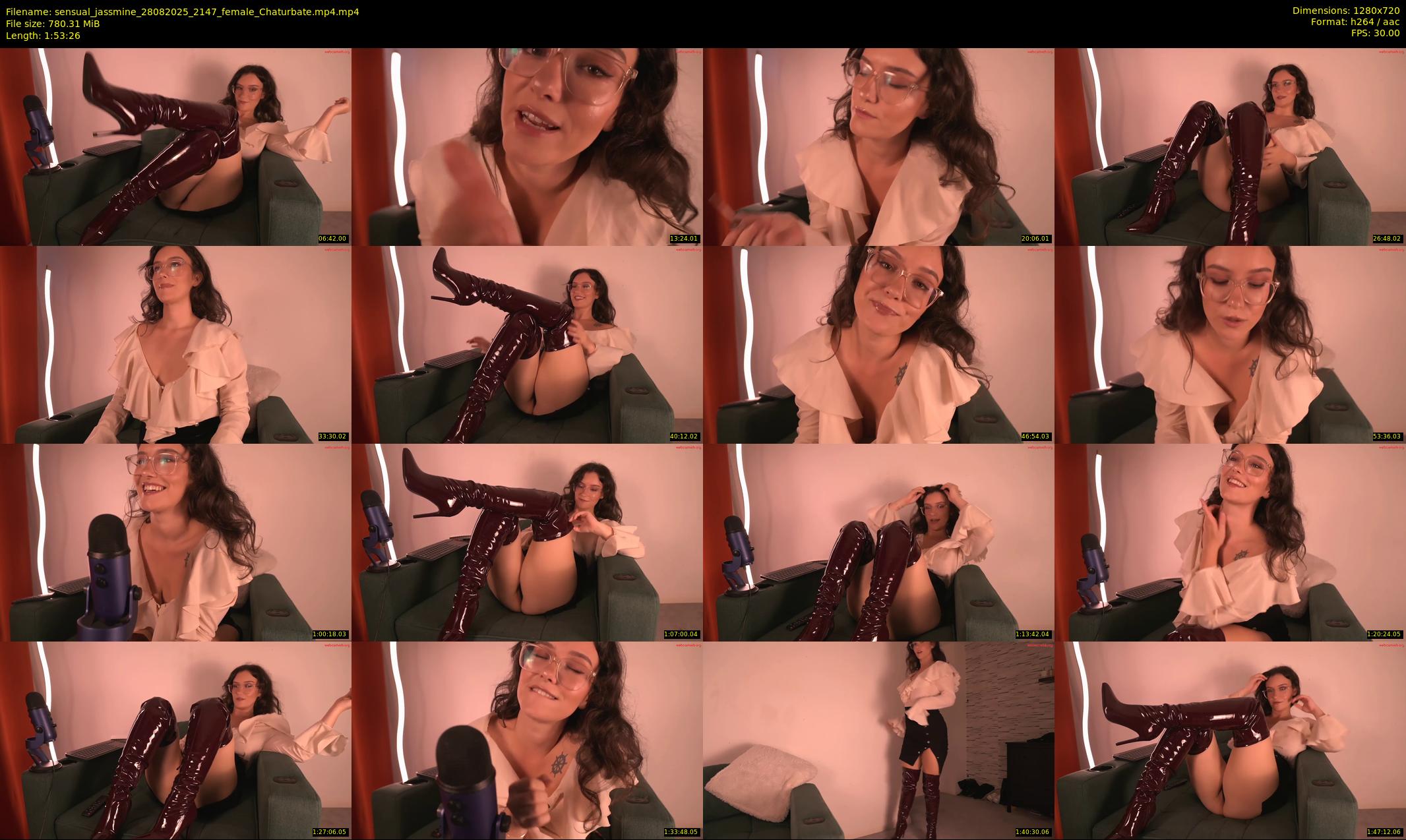 sensual_jassmine — 114 minute Chaturbate female cam show recording, 720p, Aug 28, 2025