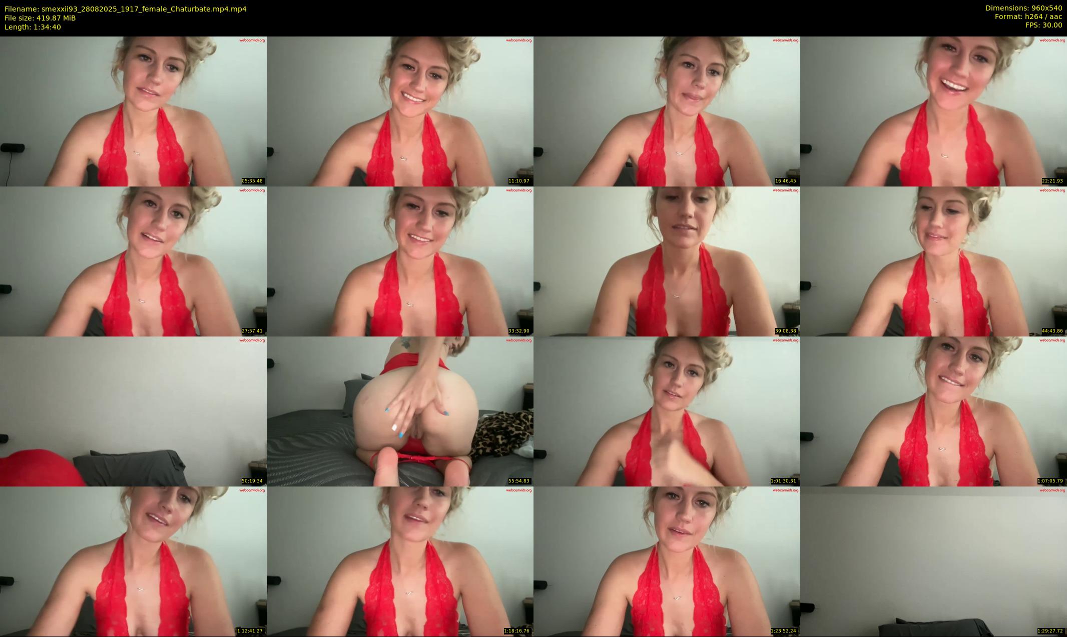 smexxii93 — 95 minute Chaturbate female cam show recording, 480p, Aug 28, 2025