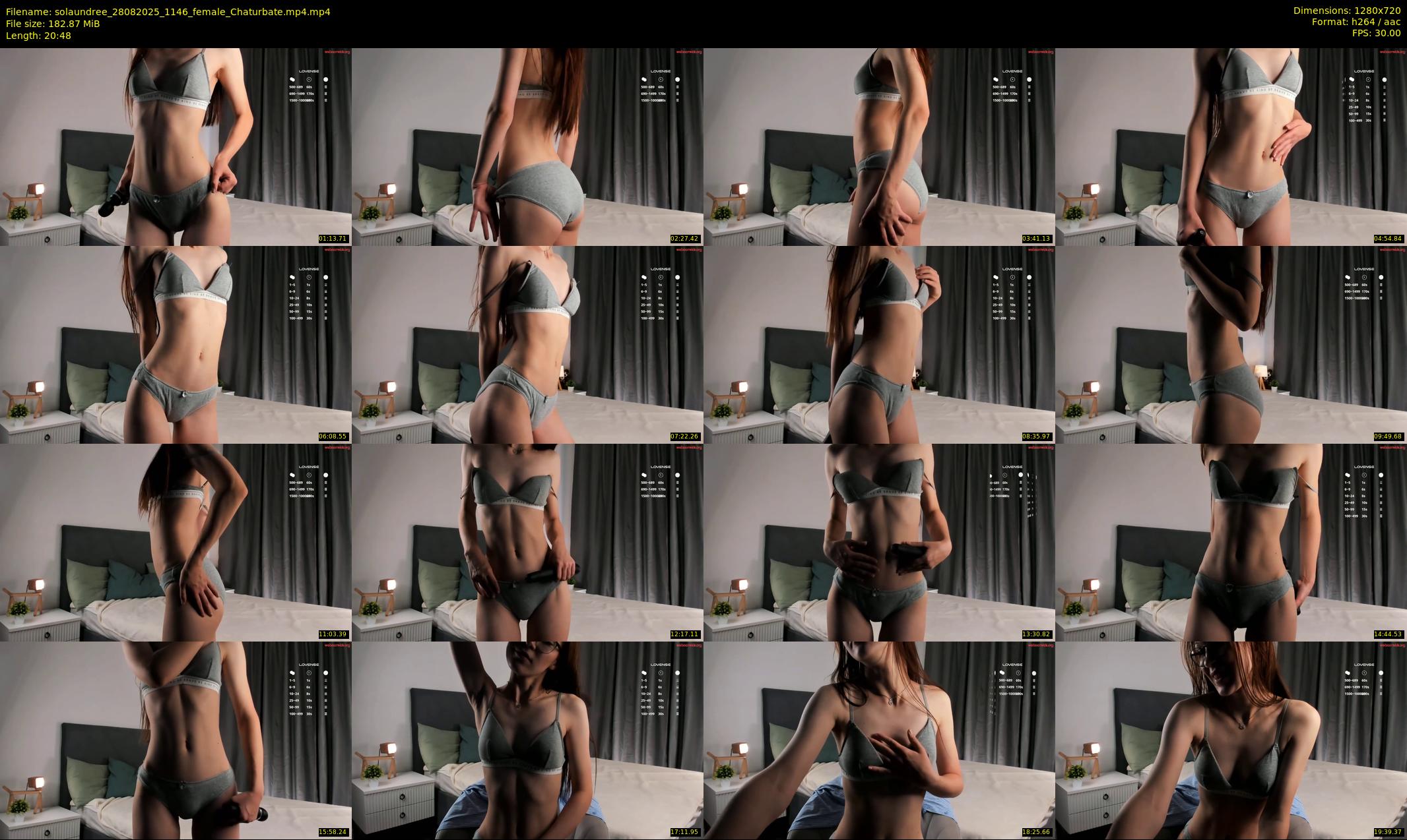 solaundree — 21 minute Chaturbate female cam show recording, 720p, Aug 28, 2025