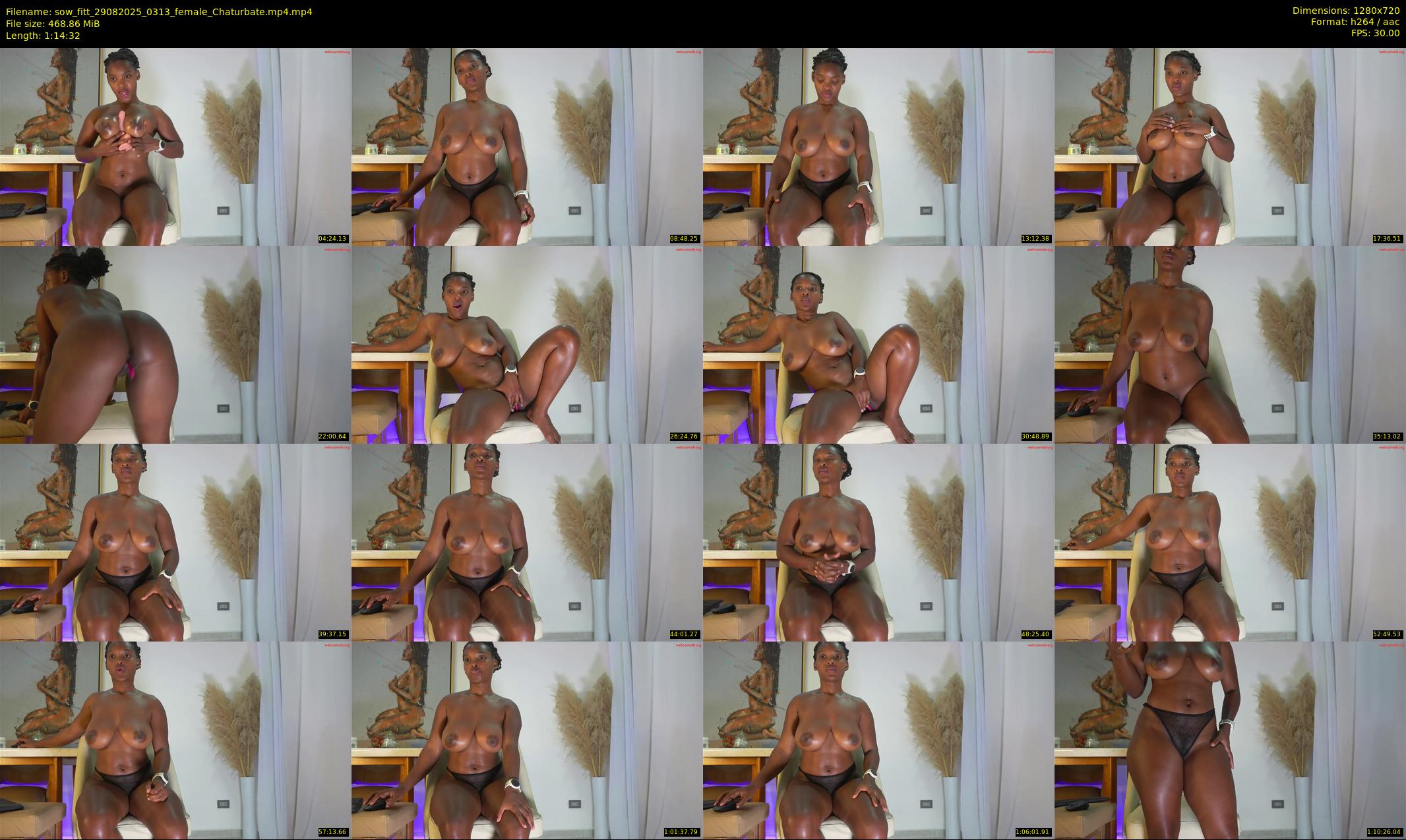 sow_fitt — 75 minute Chaturbate female cam show recording, 720p, Aug 29, 2025