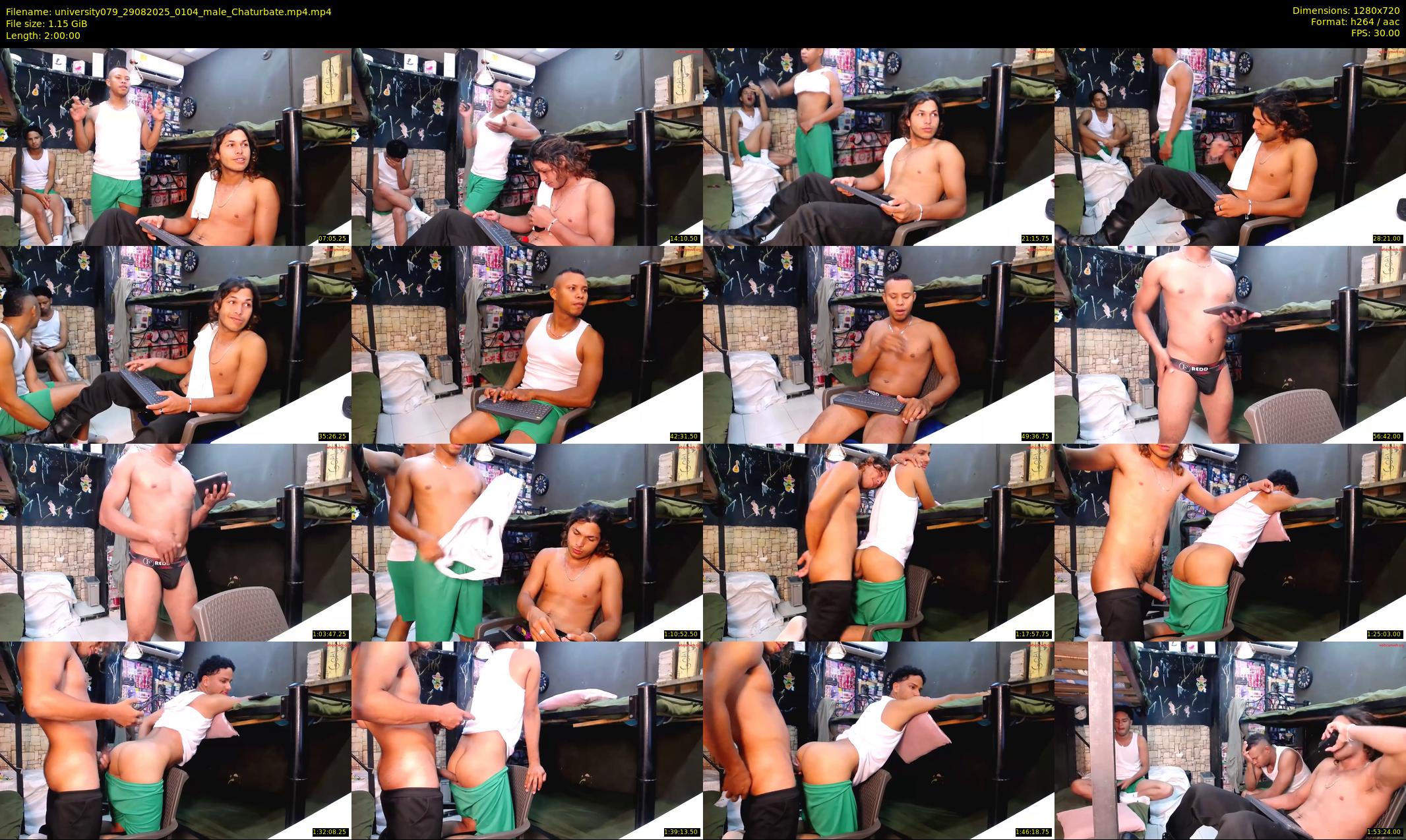 university079 — 120 minute Chaturbate male cam show recording, 720p, Aug 29, 2025
