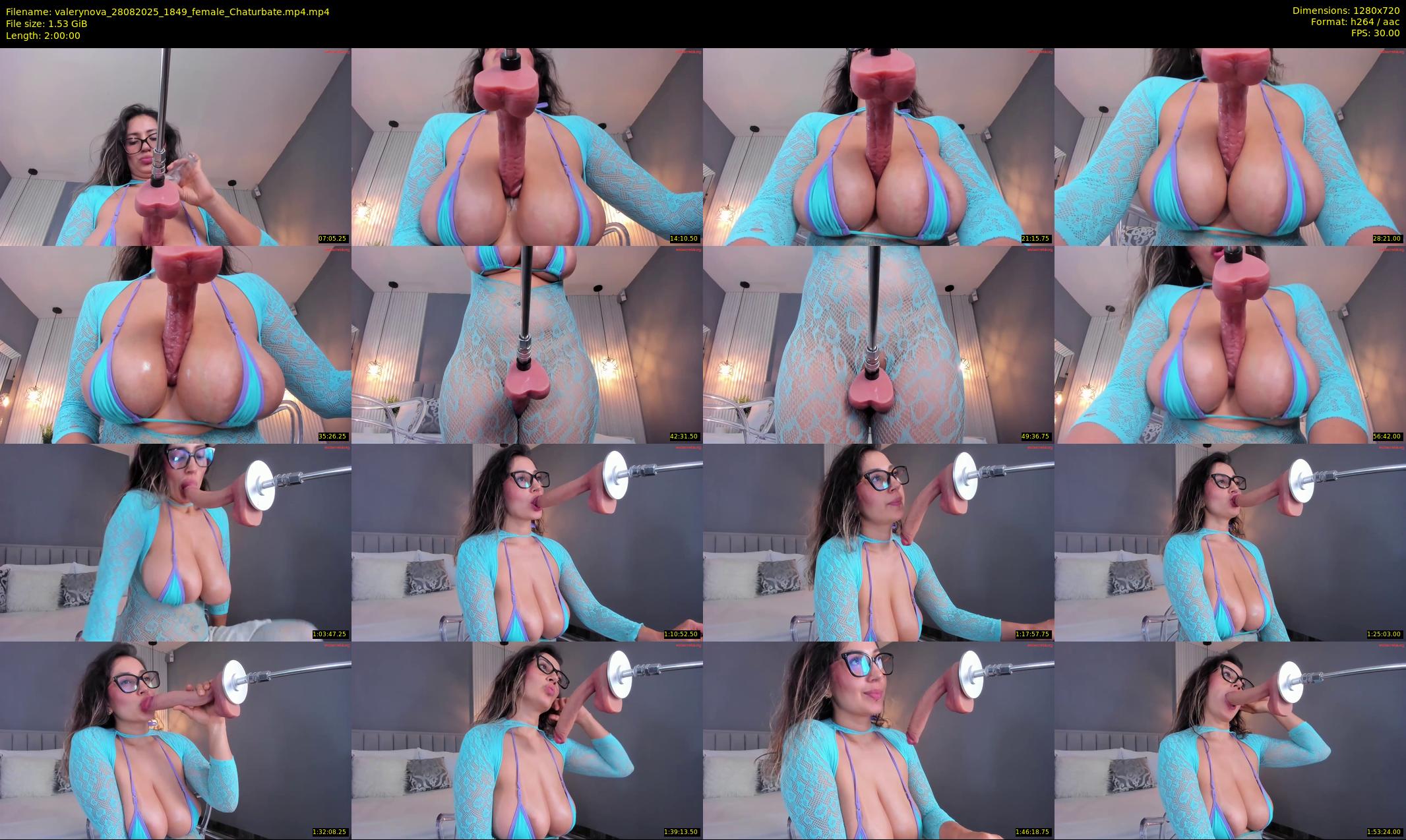 valerynova — 120 minute Chaturbate female cam show recording, 720p, Aug 28, 2025