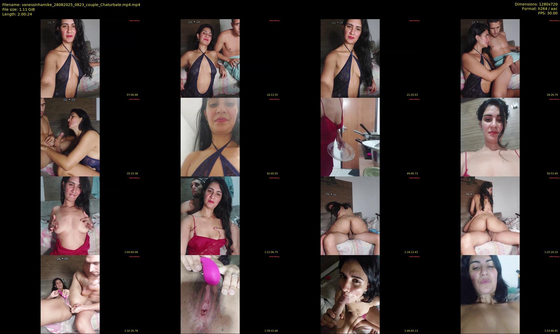 vanessinhamike — 121 minute Chaturbate couple cam show recording, 720p, Aug 28, 2025