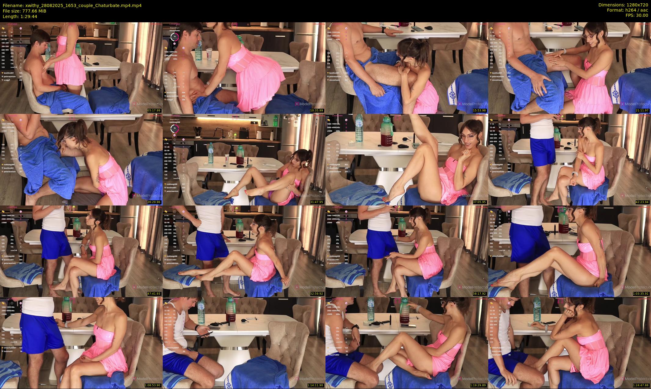 xwithy — 90 minute Chaturbate female cam show recording, 720p, Aug 28, 2025