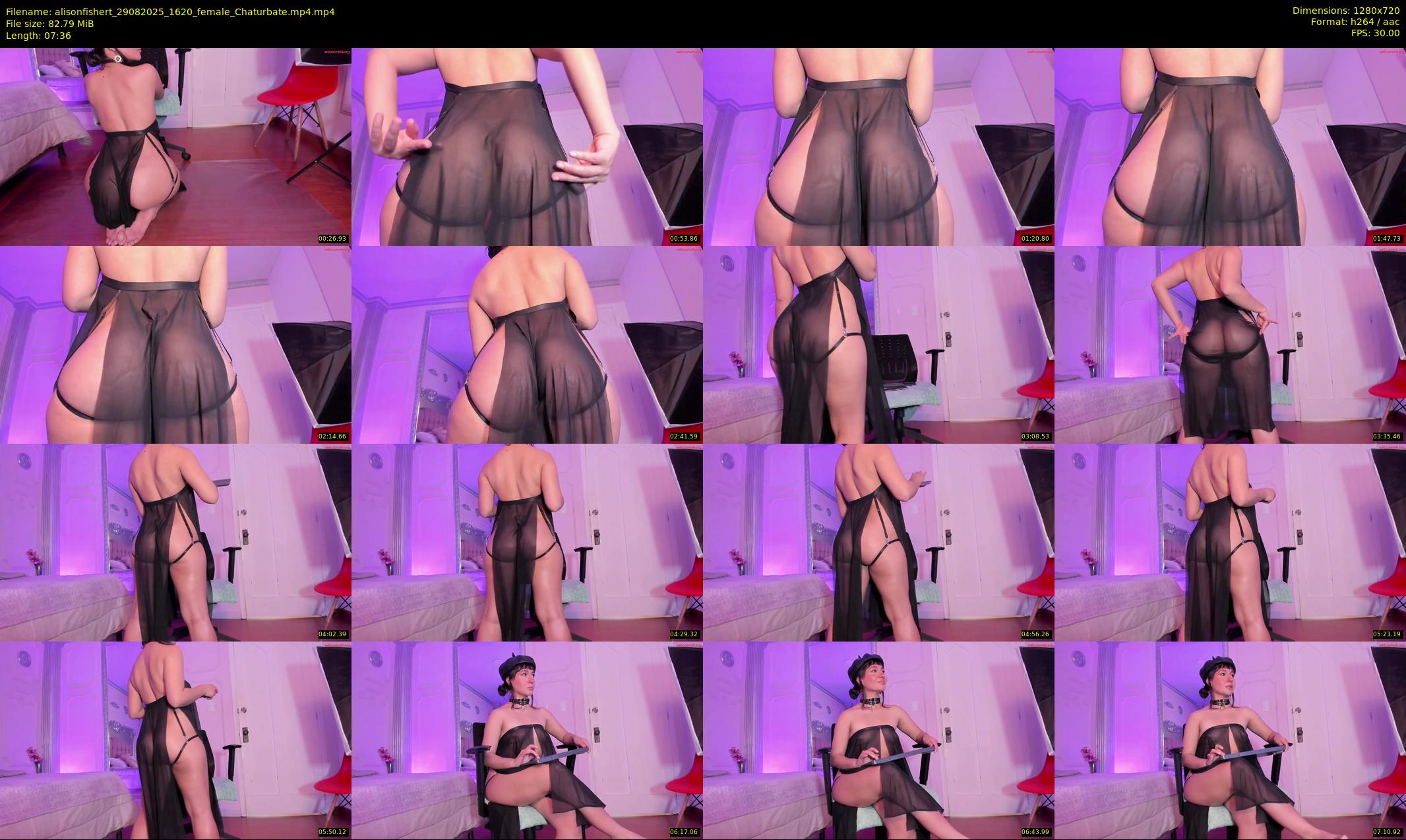 alisonfishert — 8 minute Chaturbate female cam show recording, 720p, Aug 29, 2025