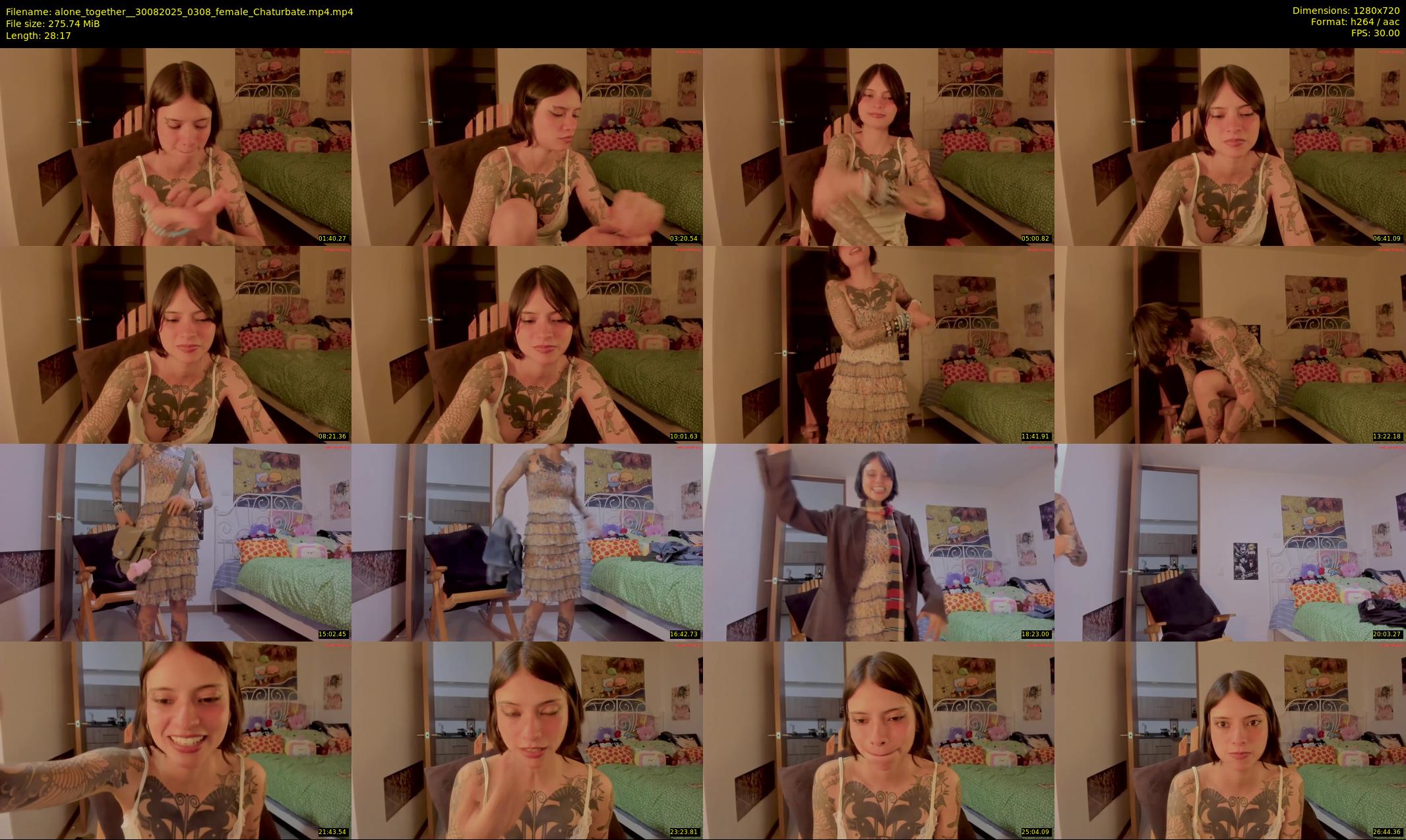 alone_together_ — 29 minute Chaturbate female cam show recording, 720p, Aug 30, 2025
