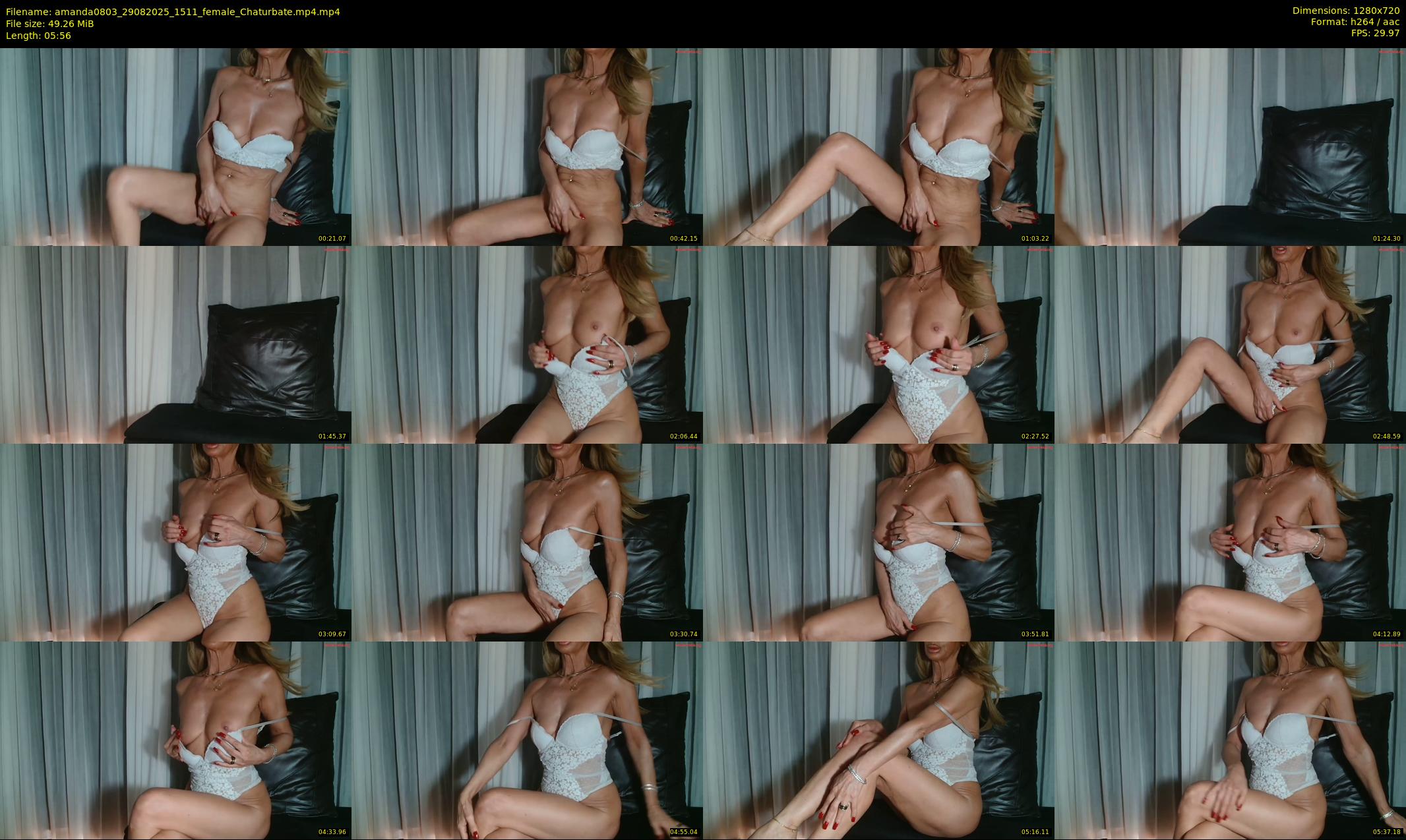 amanda0803 — 6 minute Chaturbate female cam show recording, 720p, Aug 29, 2025