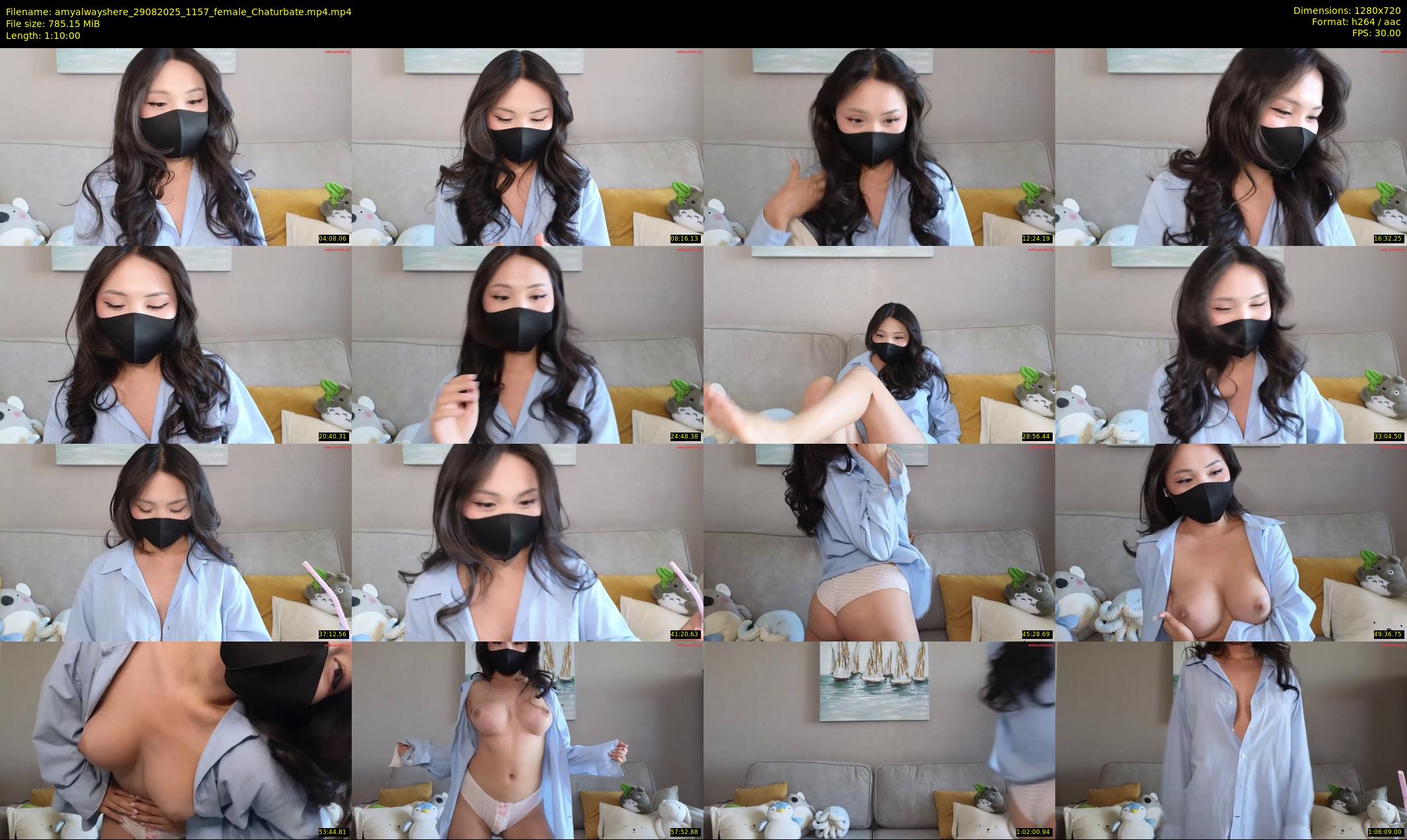 amyalwayshere — 70 minute Chaturbate female cam show recording, 720p, Aug 29, 2025