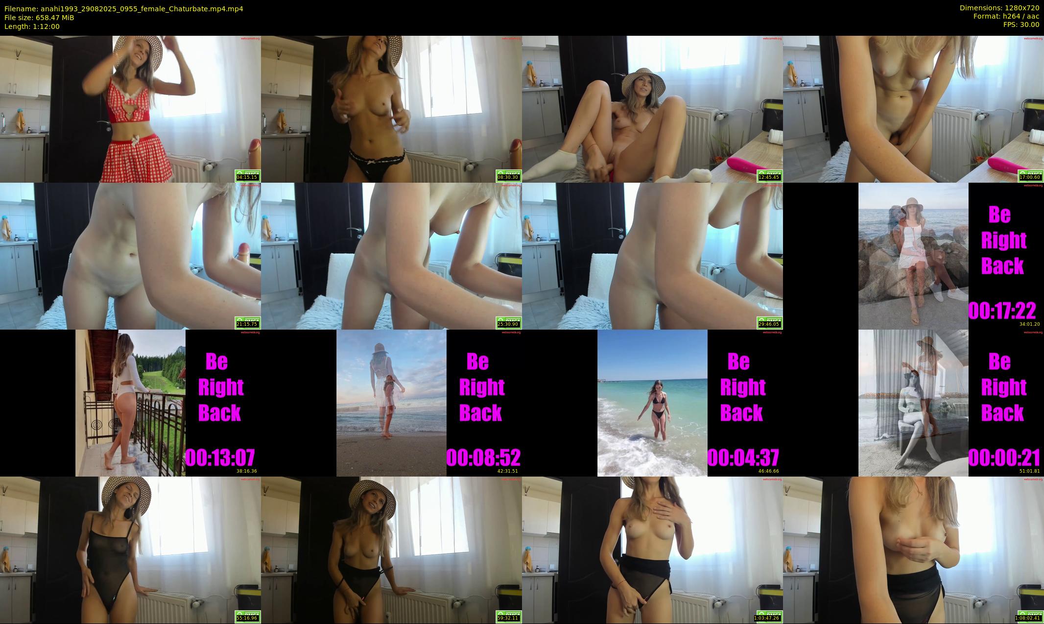 anahi1993 — 72 minute Chaturbate female cam show recording, 720p, Aug 29, 2025