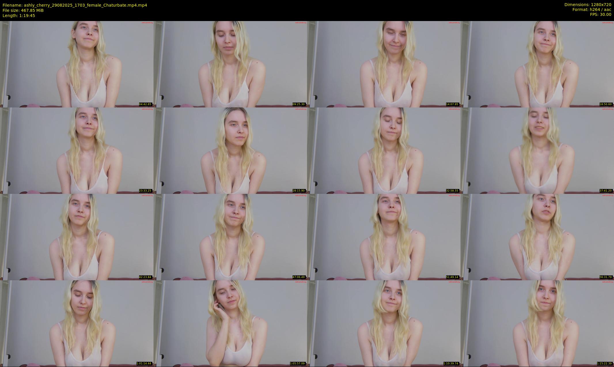 ashly_cherry — 80 minute Chaturbate female cam show recording, 720p, Aug 29, 2025