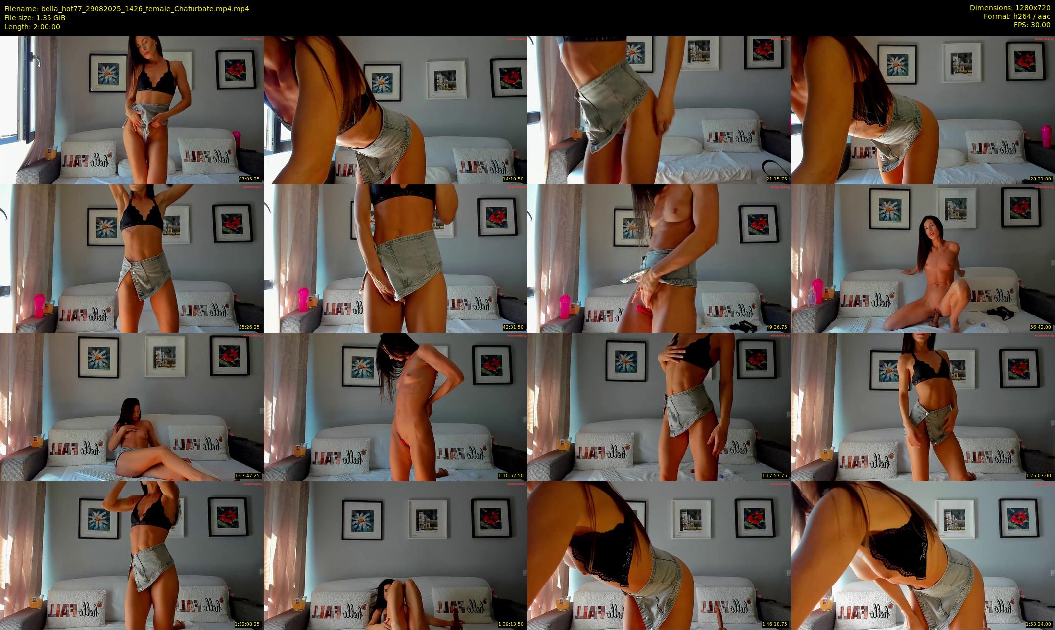 bella_hot77 — 120 minute Chaturbate female cam show recording, 720p, Aug 29, 2025