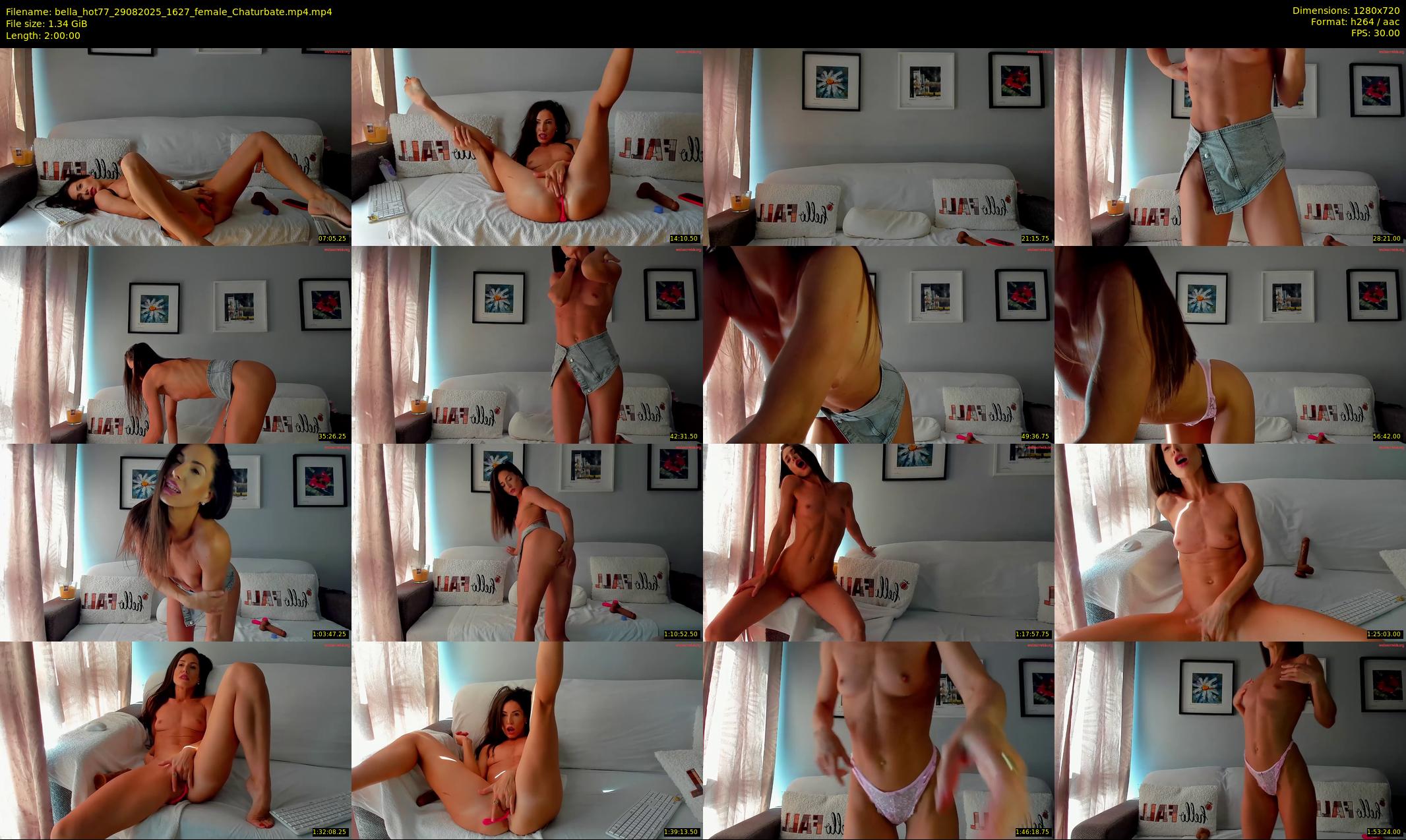 bella_hot77 — 120 minute Chaturbate female cam show recording, 720p, Aug 29, 2025