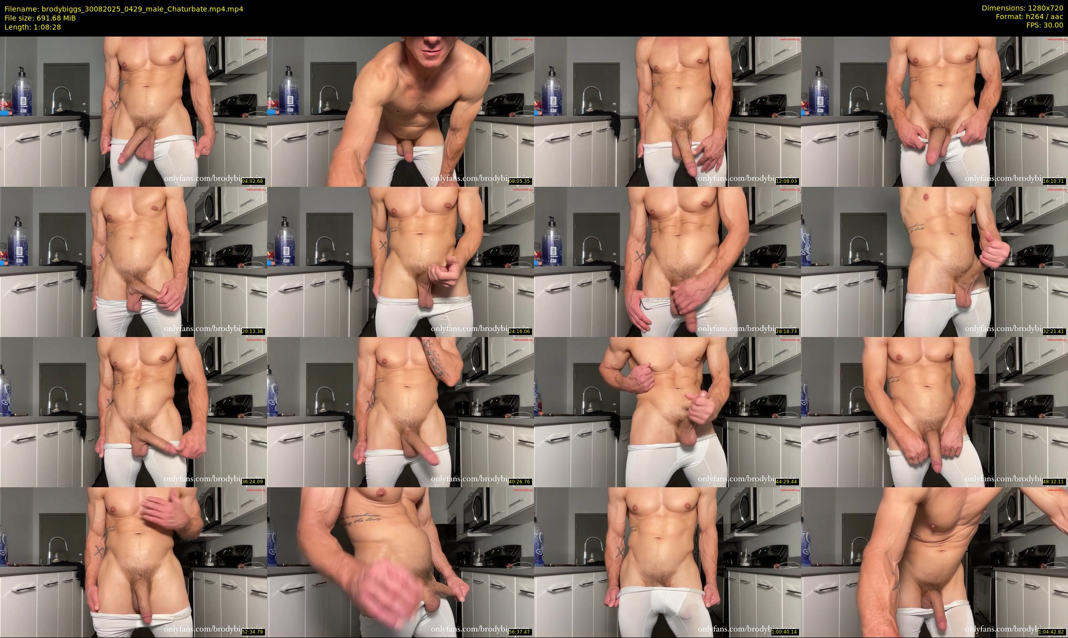 brodybiggs — 69 minute Chaturbate male cam show recording, 720p, Aug 30, 2025
