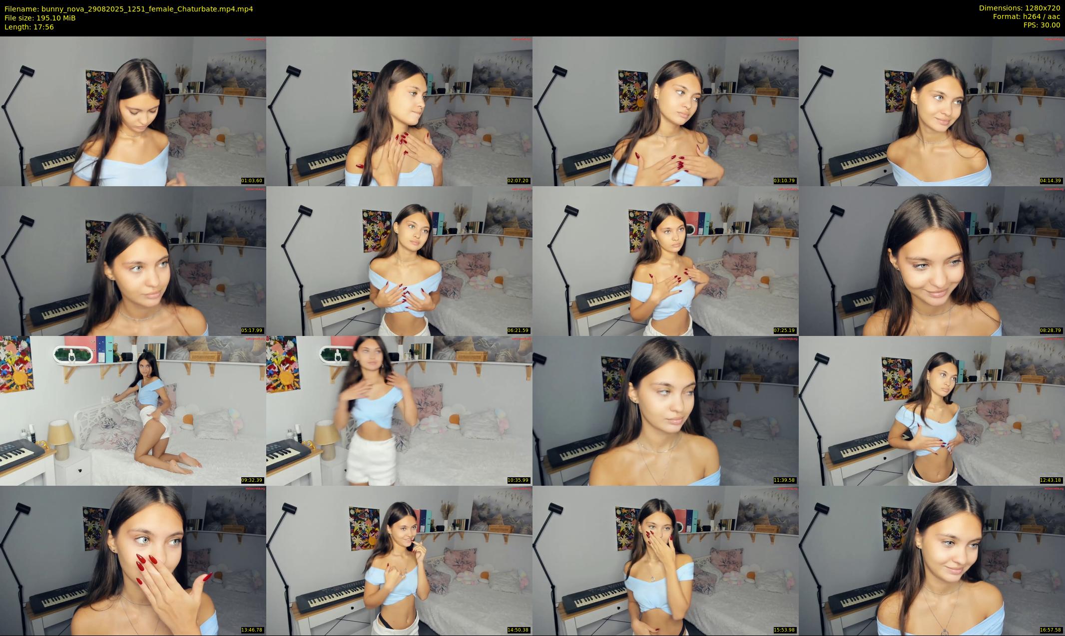 bunny_nova — 18 minute Chaturbate female cam show recording, 720p, Aug 29, 2025