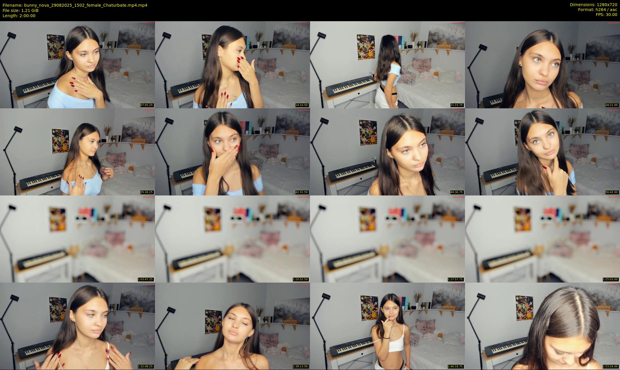 bunny_nova — 120 minute Chaturbate female cam show recording, 720p, Aug 29, 2025