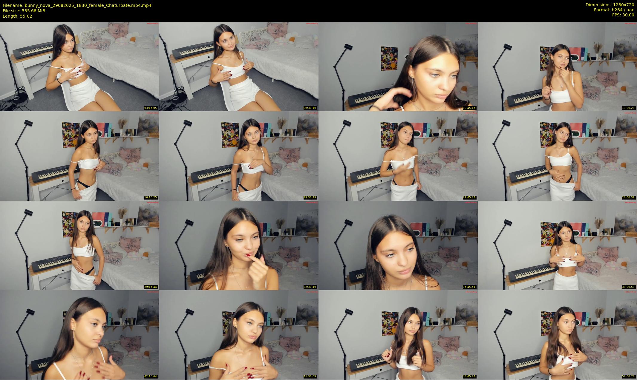 bunny_nova — 56 minute Chaturbate female cam show recording, 720p, Aug 29, 2025
