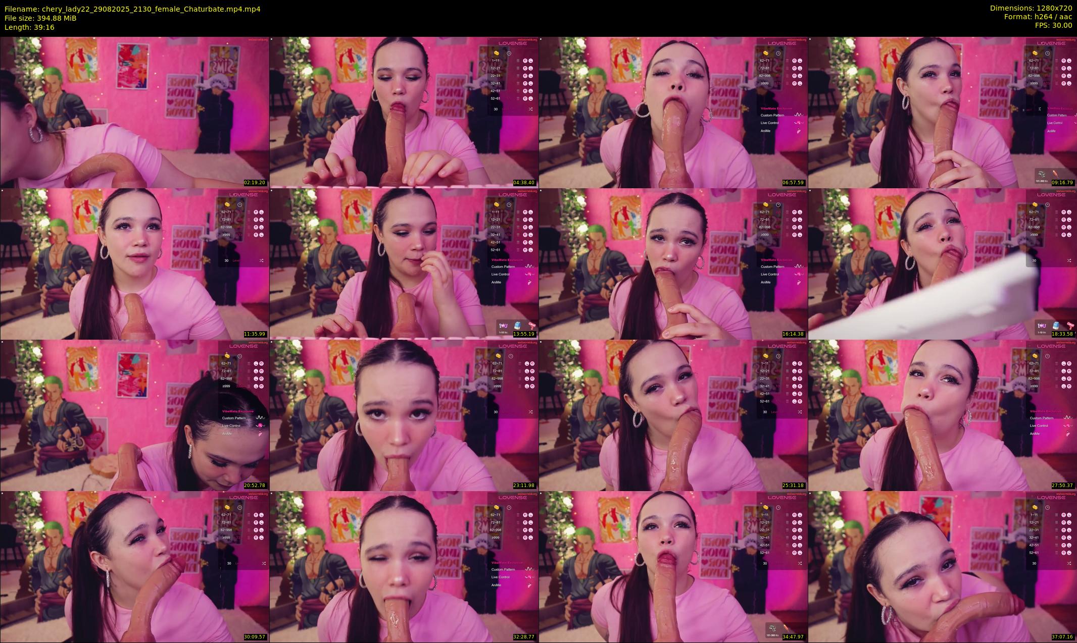 chery_lady22 — 40 minute Chaturbate female cam show recording, 720p, Aug 29, 2025