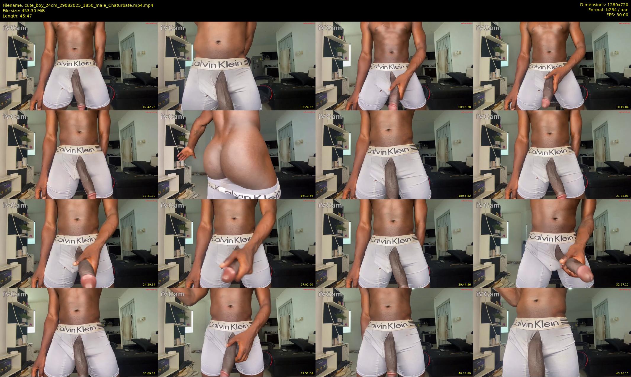 cute_boy_24cm — 46 minute Chaturbate male cam show recording, 720p, Aug 29, 2025