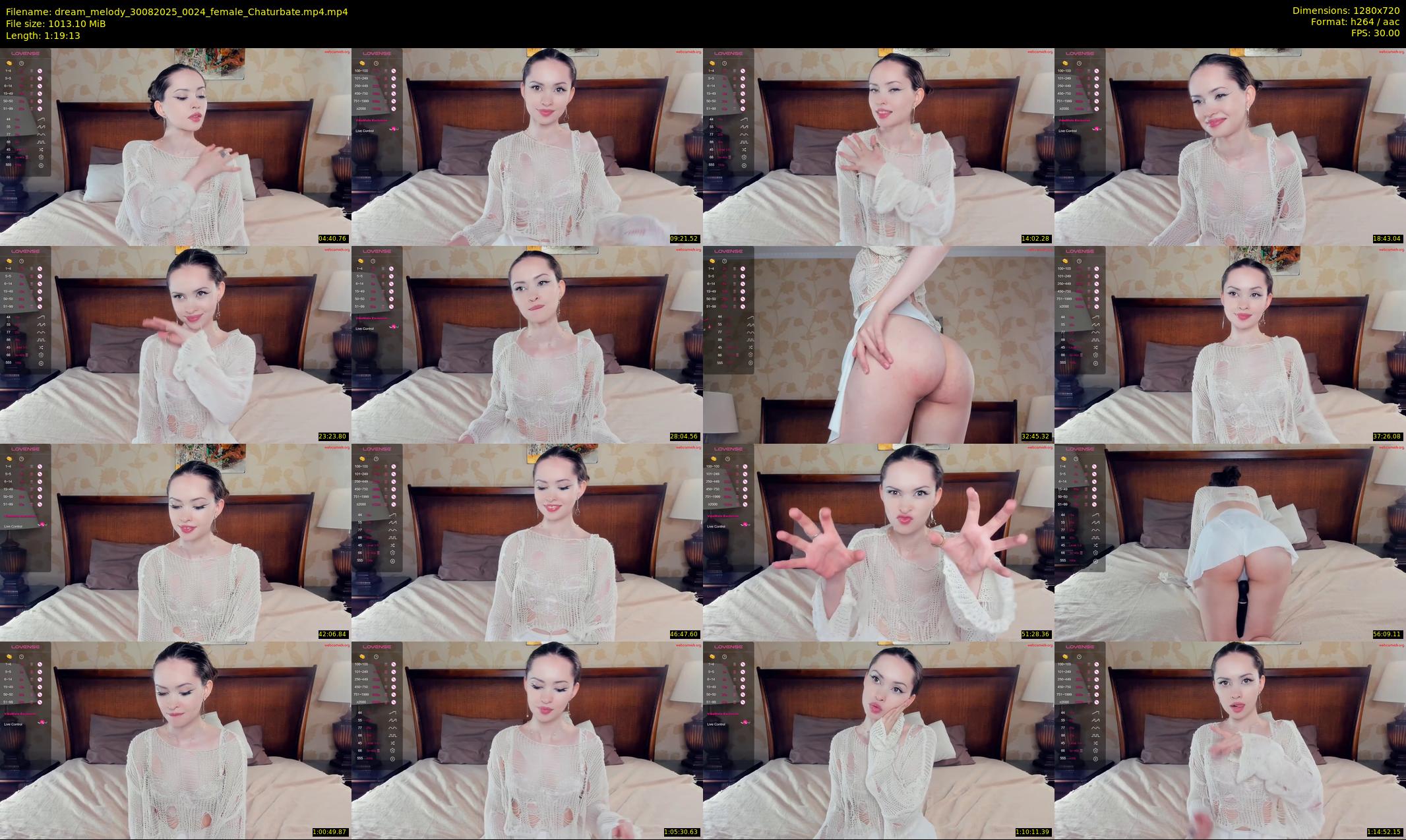 dream_melody — 80 minute Chaturbate female cam show recording, 720p, Aug 30, 2025