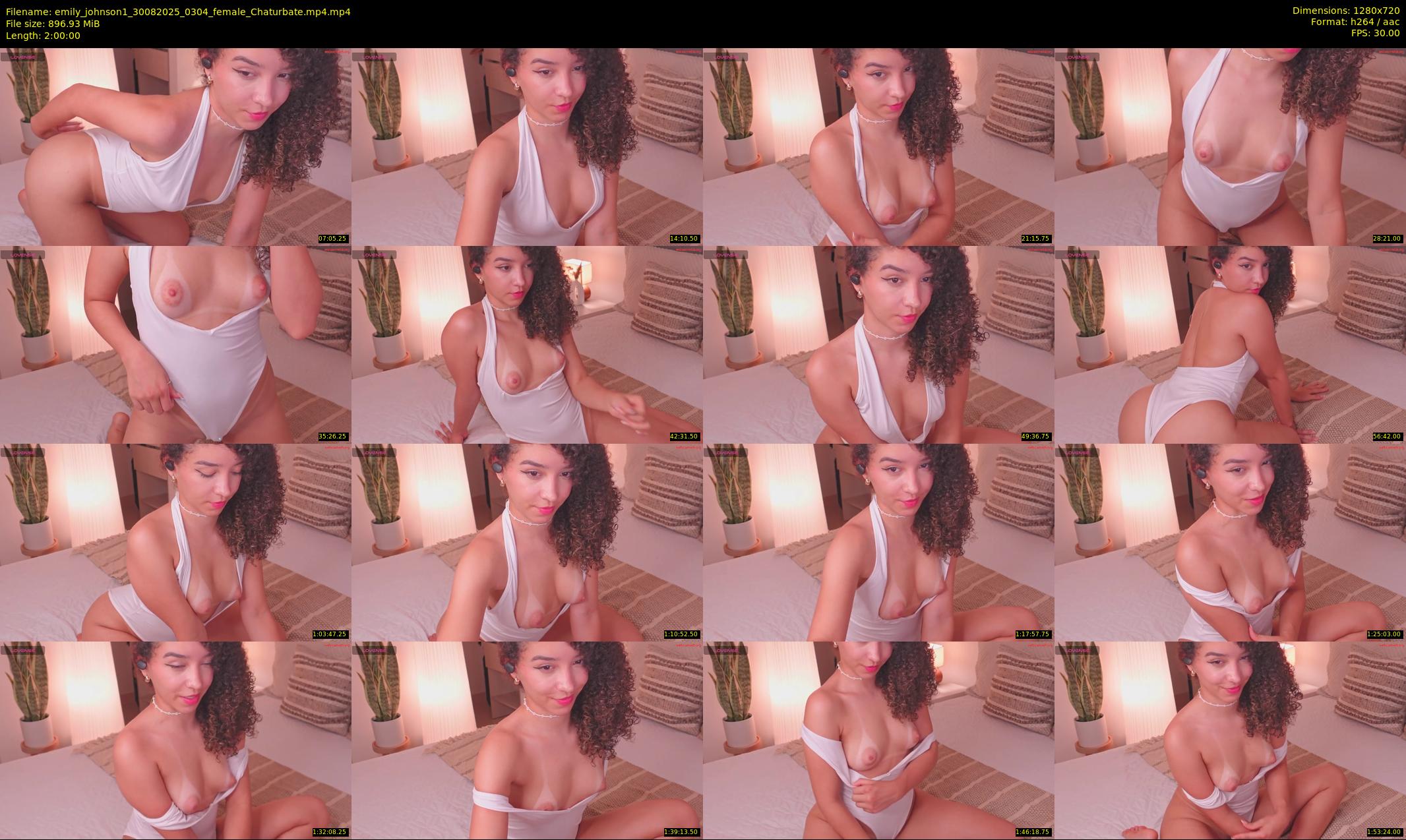 emily_johnson1 — 120 minute Chaturbate female cam show recording, 720p, Aug 30, 2025