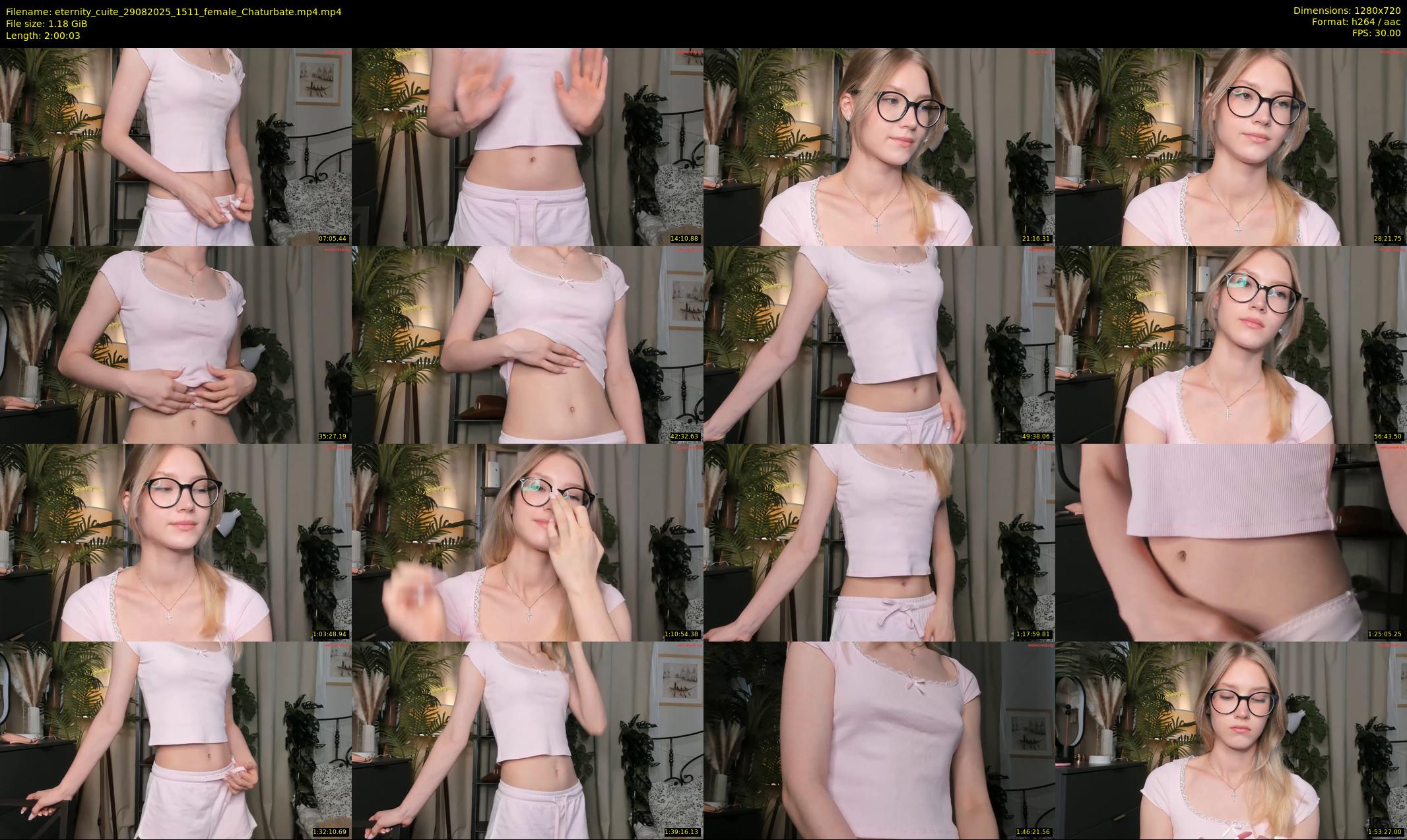 eternity_cuite — 121 minute Chaturbate female cam show recording, 720p, Aug 29, 2025