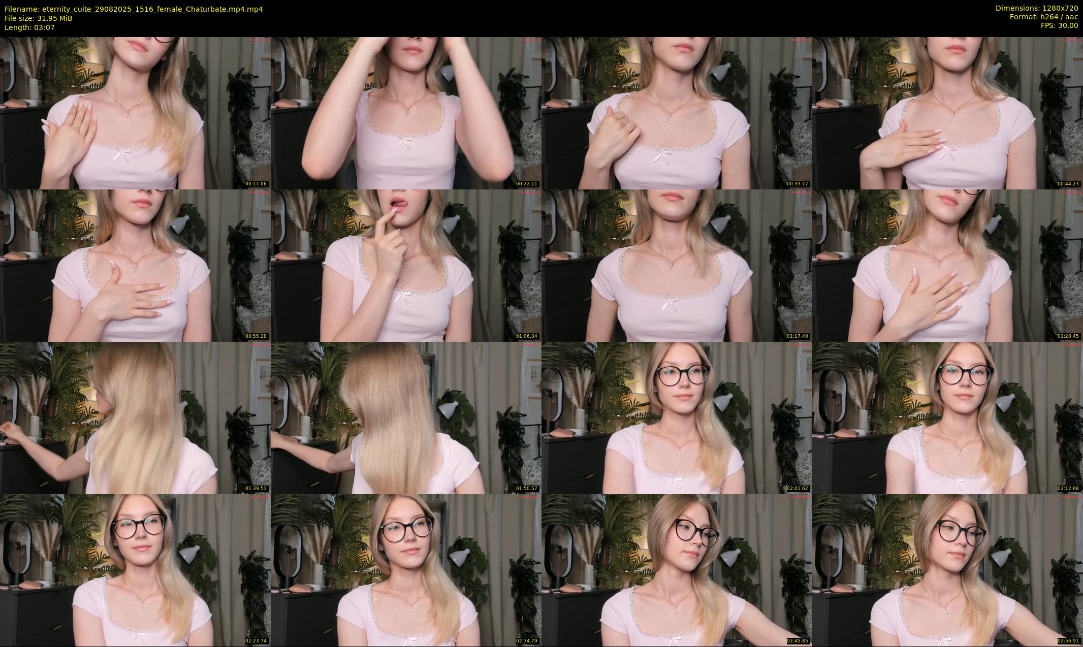 eternity_cuite — 4 minute Chaturbate female cam show recording, 720p, Aug 29, 2025