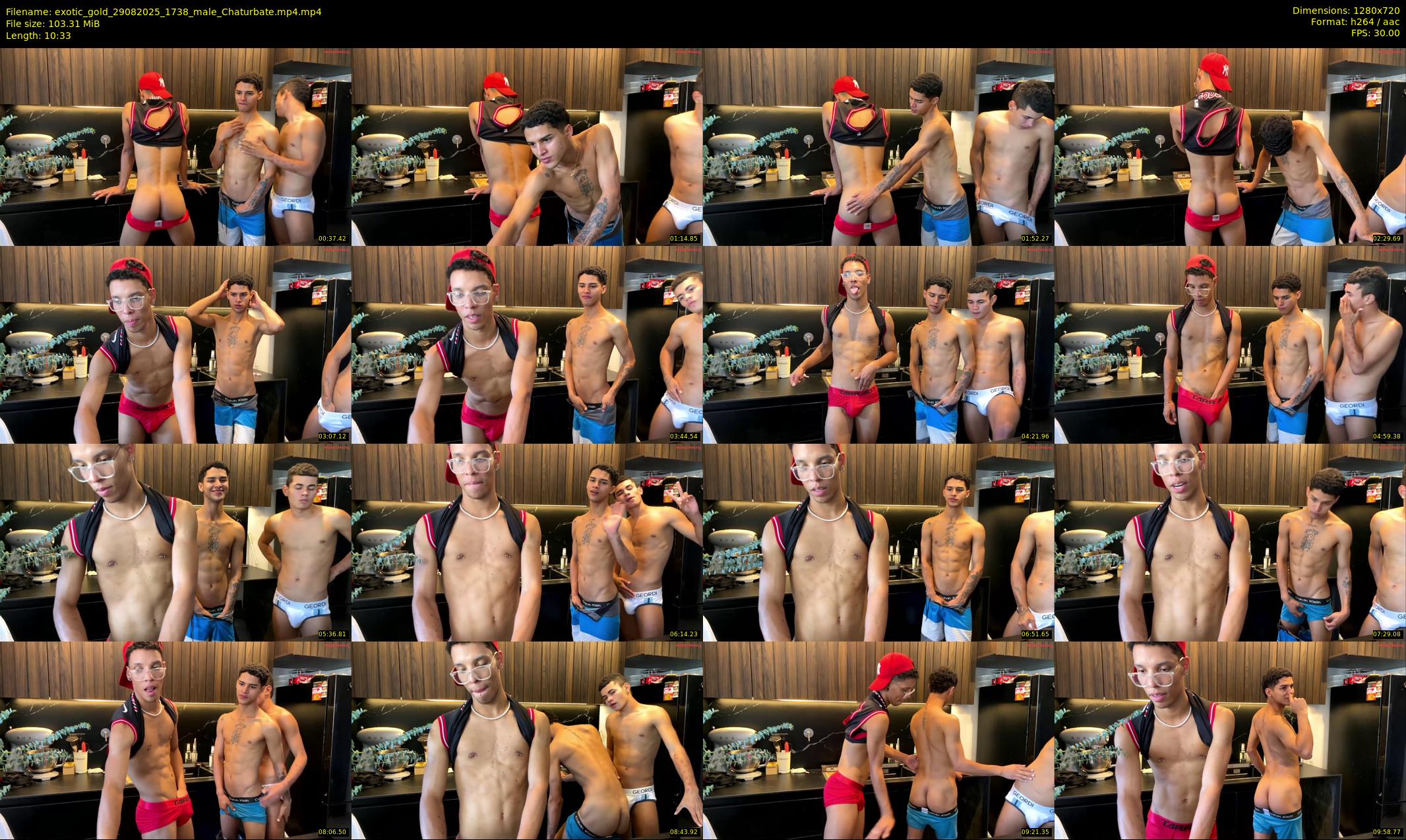 exotic_gold — 11 minute Chaturbate male cam show recording, 720p, Aug 29, 2025