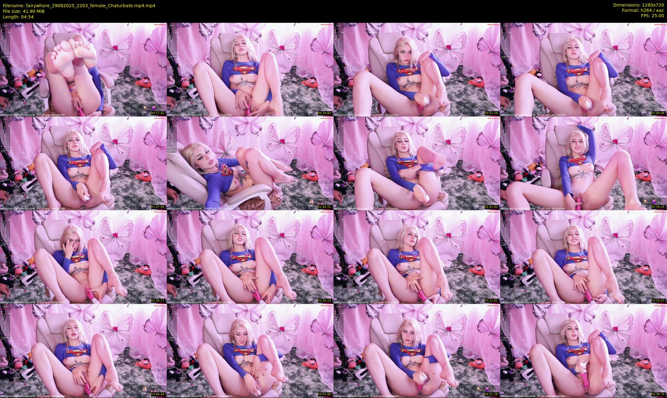 fairywhore — 5 minute Chaturbate female cam show recording, 720p, Aug 29, 2025