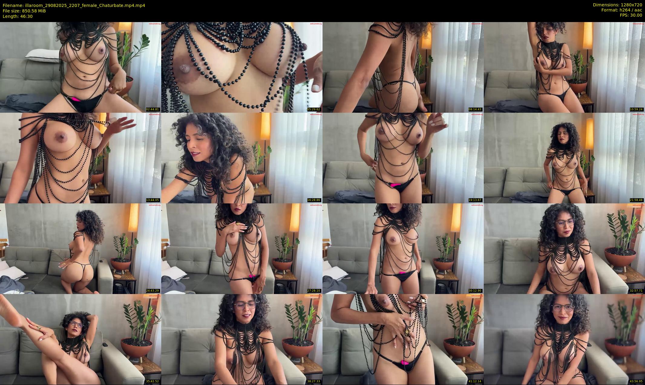 illaroom — 47 minute Chaturbate female cam show recording, 720p, Aug 29, 2025