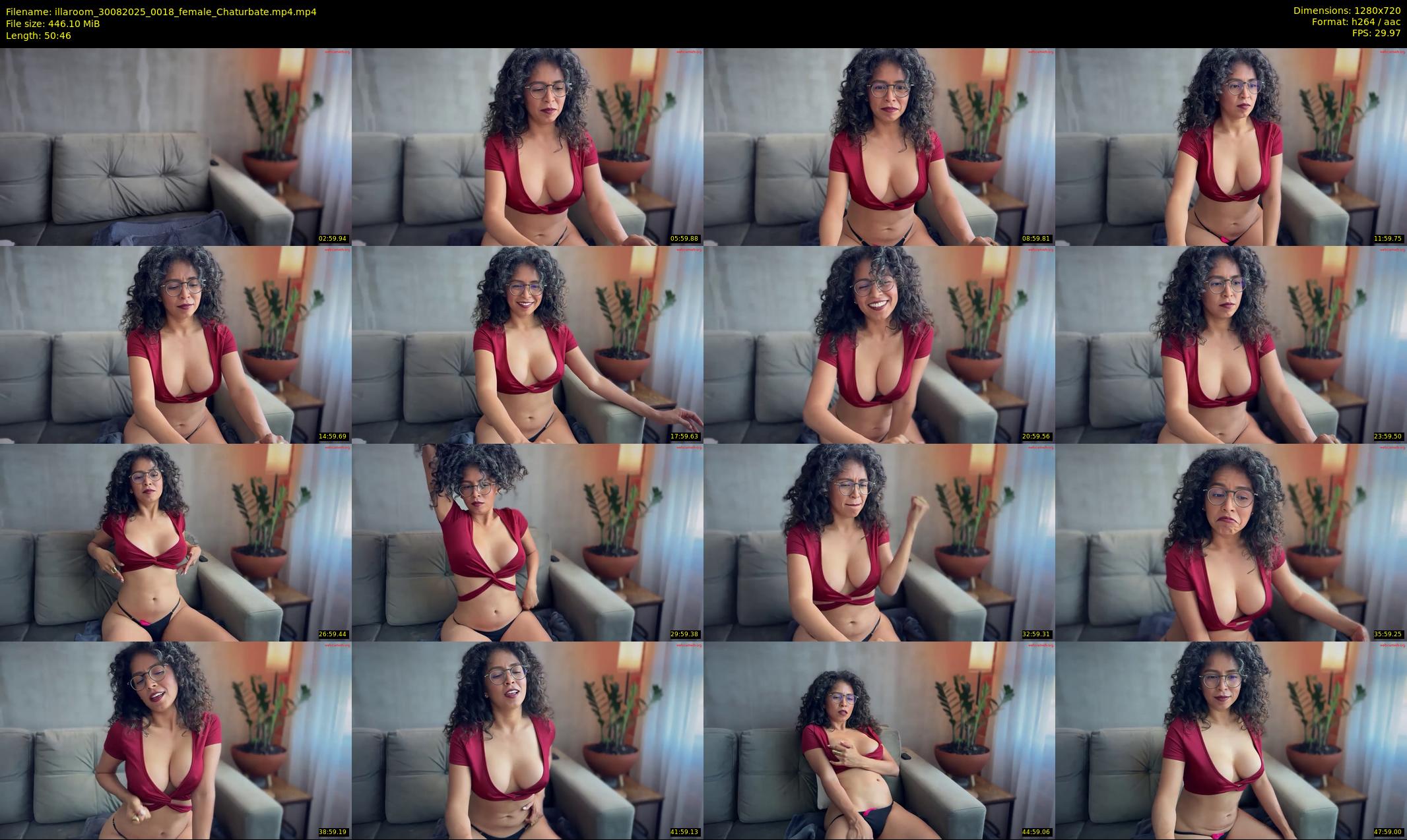 illaroom — 51 minute Chaturbate female cam show recording, 720p, Aug 30, 2025