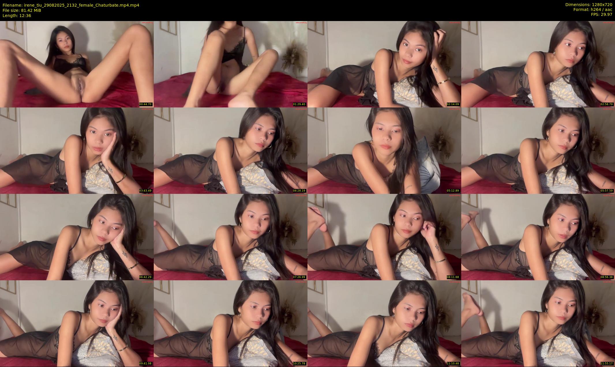 irene_tiu — 13 minute Chaturbate female cam show recording, 720p, Aug 29, 2025