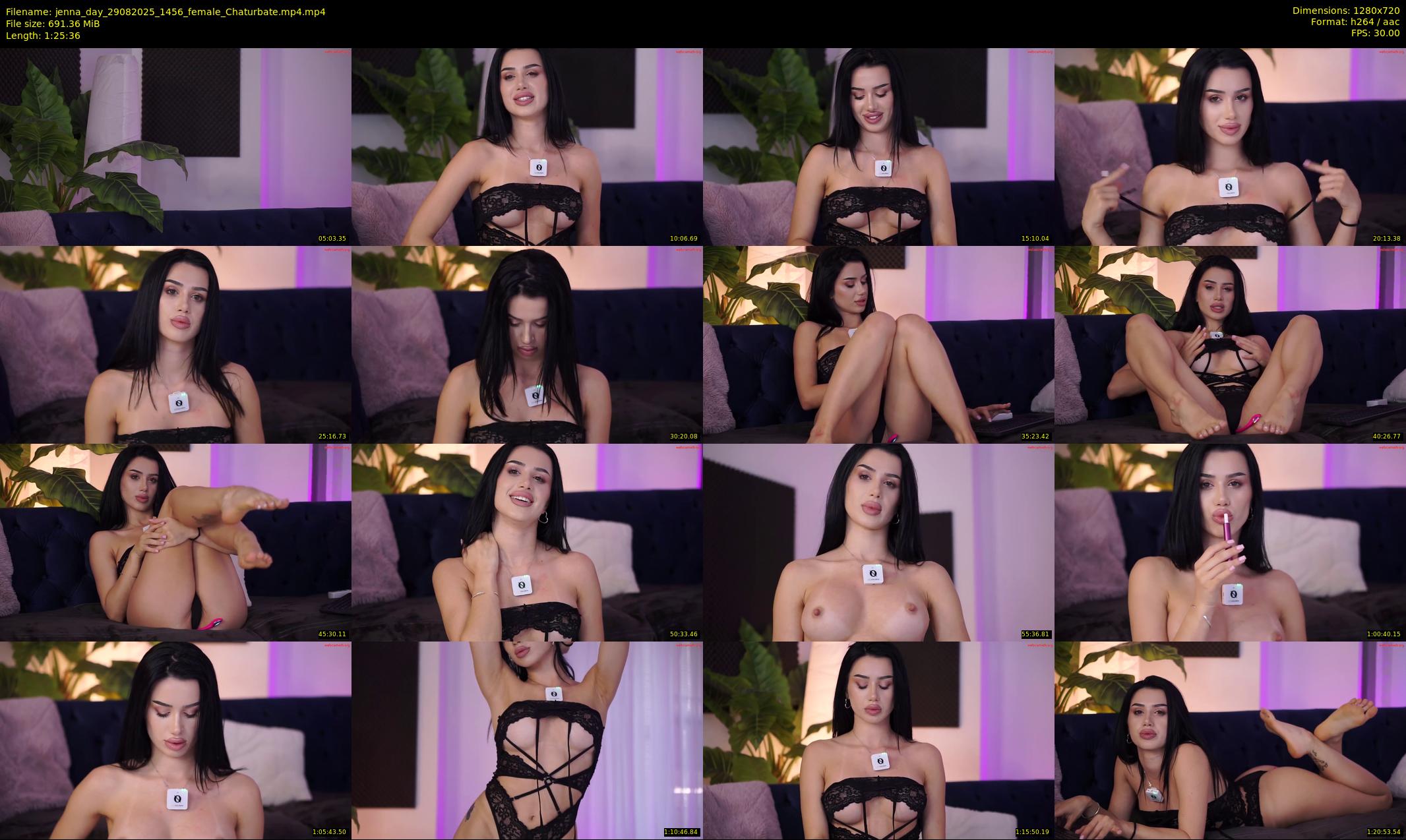 jenna_day — 86 minute Chaturbate female cam show recording, 720p, Aug 29, 2025