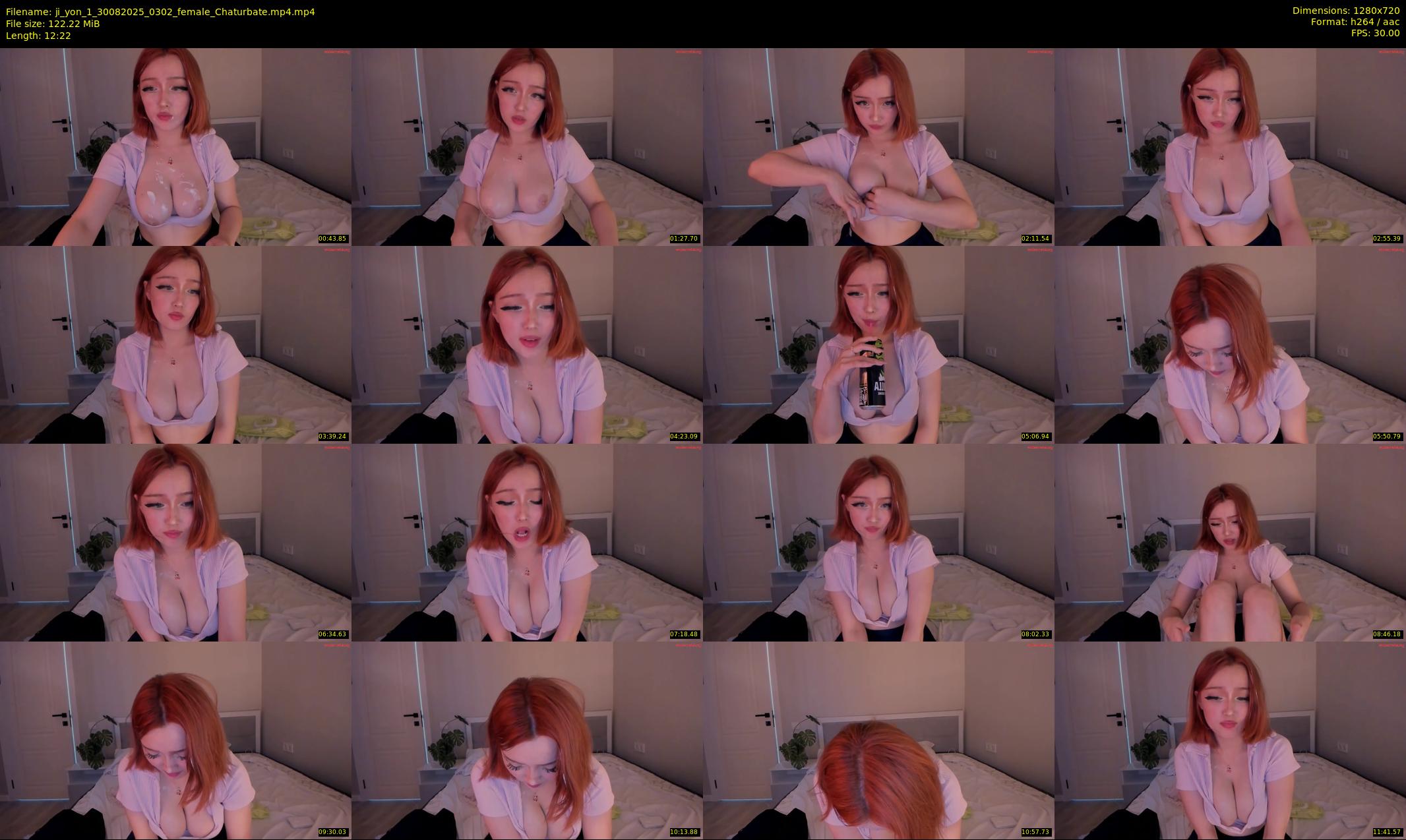 ji_yon_1 — 13 minute Chaturbate female cam show recording, 720p, Aug 30, 2025