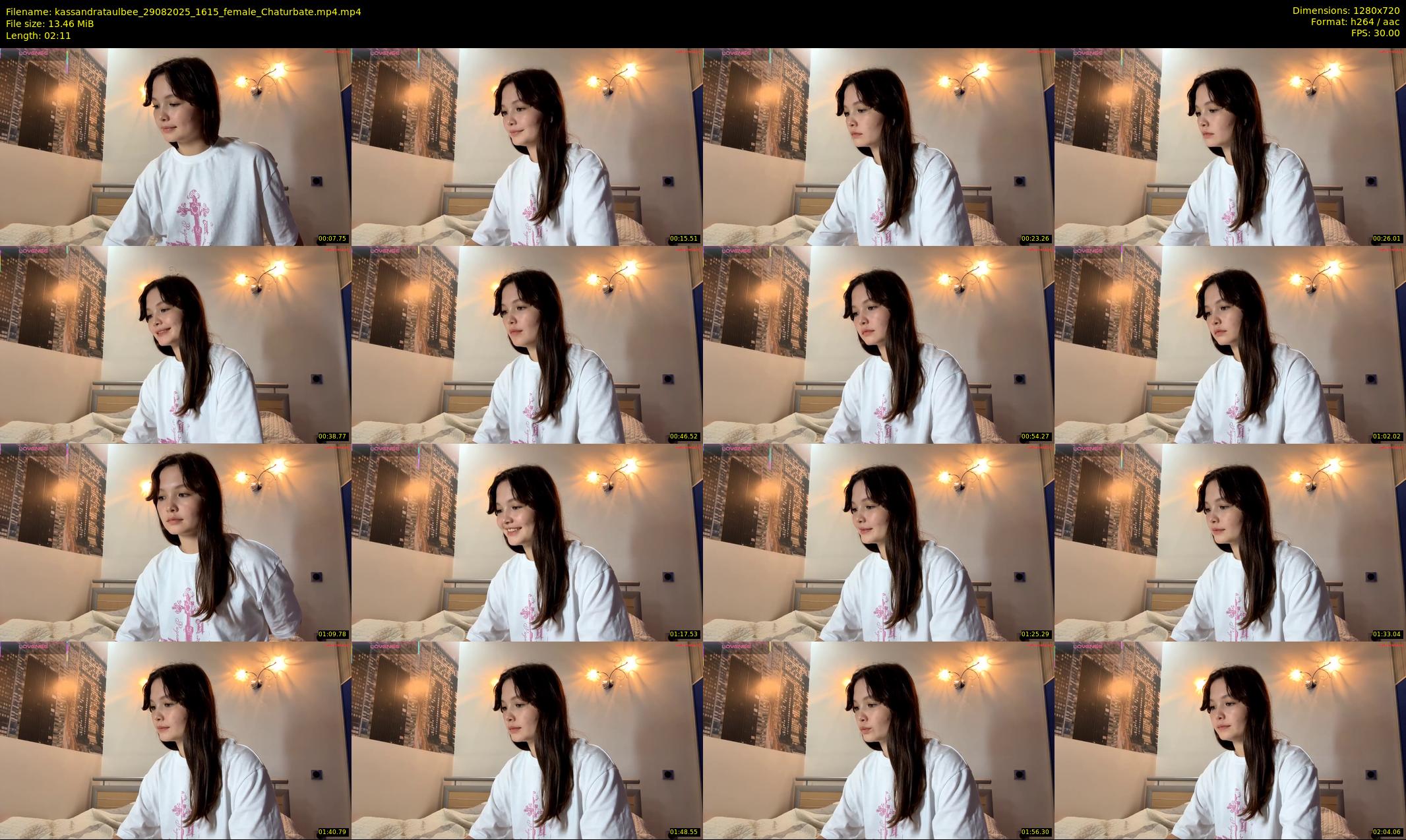 kassandrataulbee — 3 minute Chaturbate female cam show recording, 720p, Aug 29, 2025