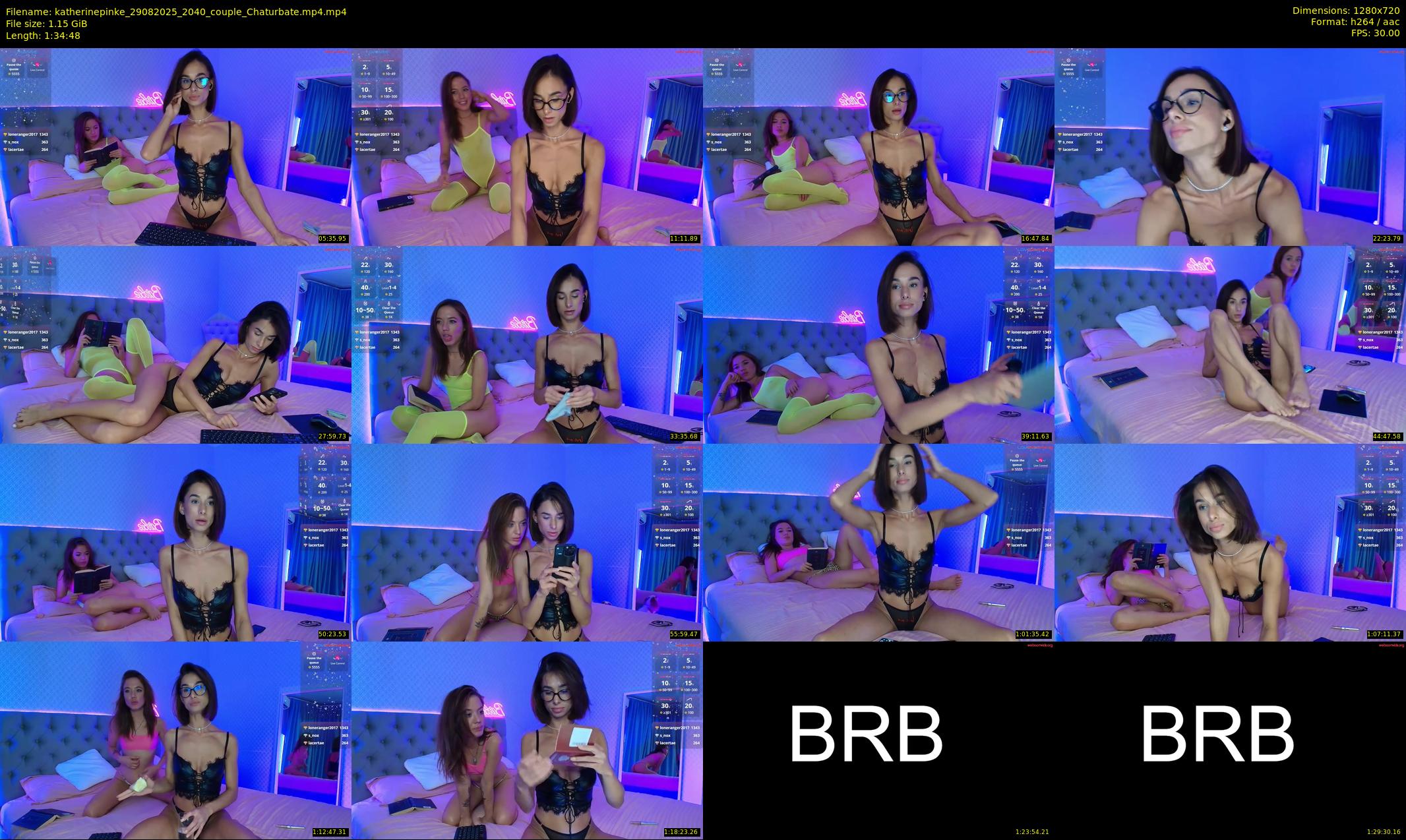 katherinepinke — 95 minute Chaturbate female cam show recording, 720p, Aug 29, 2025