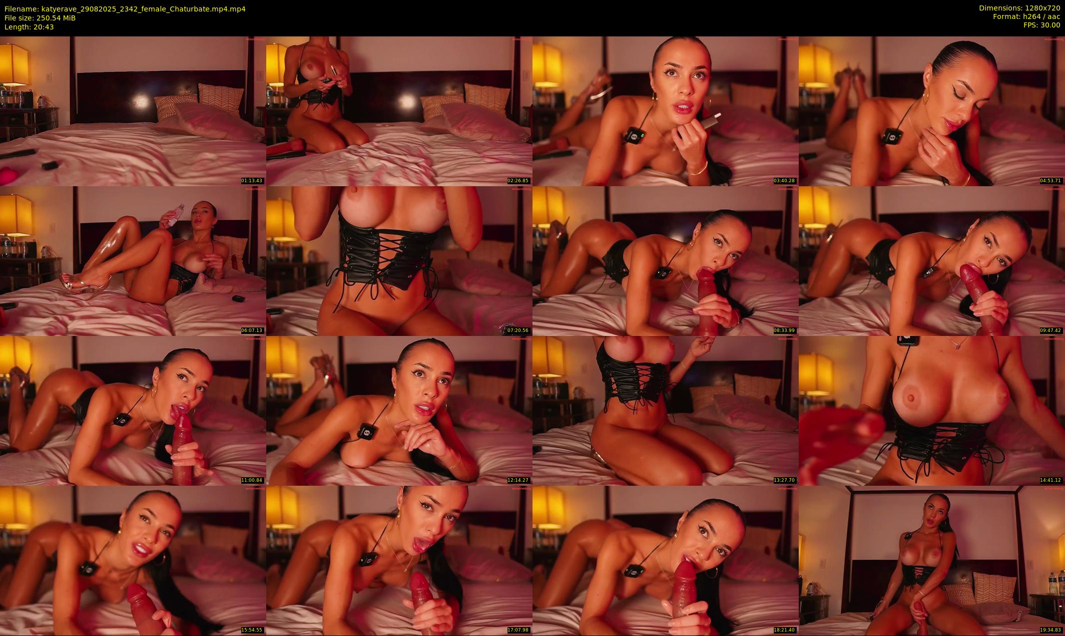 katyerave — 21 minute Chaturbate female cam show recording, 720p, Aug 29, 2025
