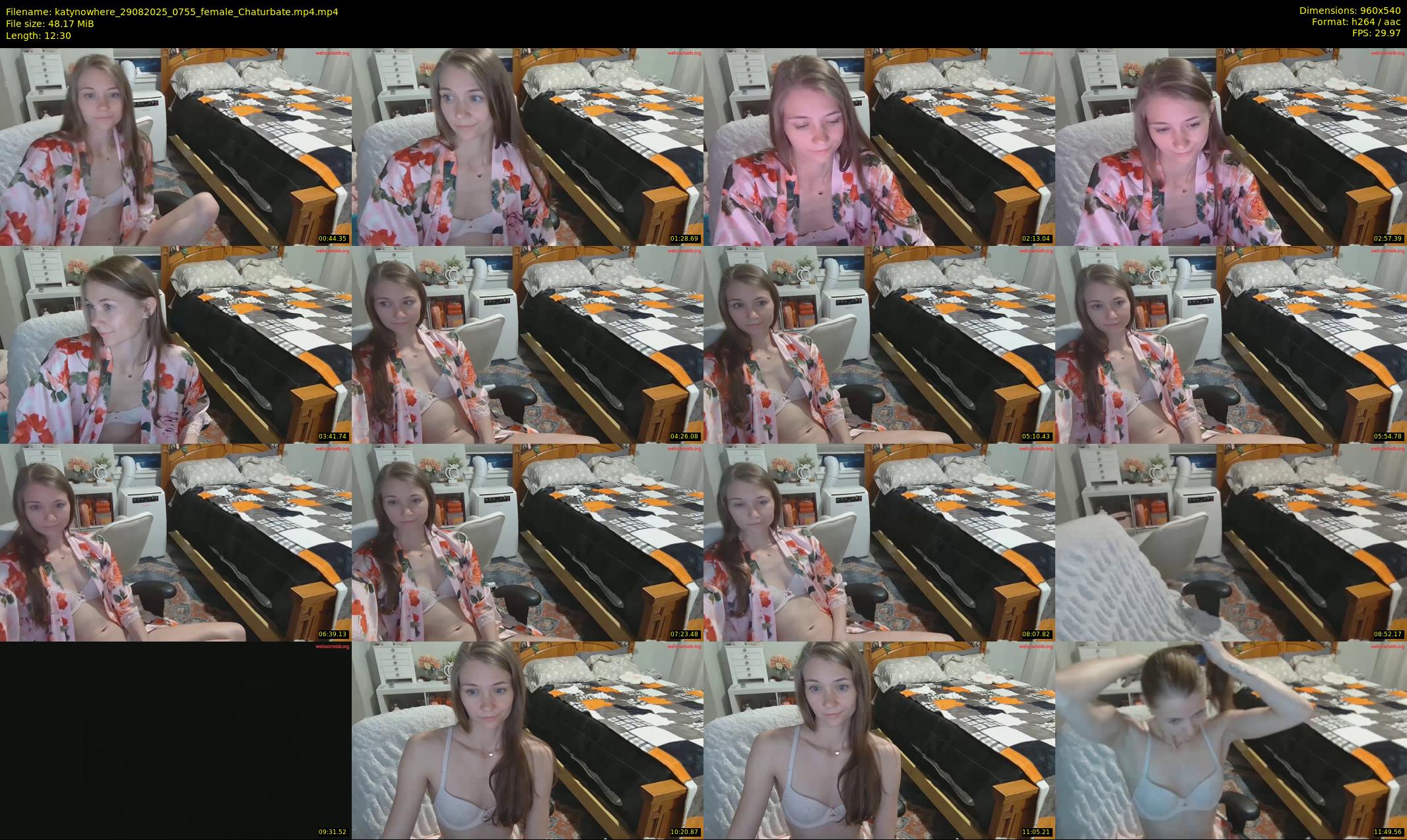katynowhere — 13 minute Chaturbate female cam show recording, 480p, Aug 29, 2025