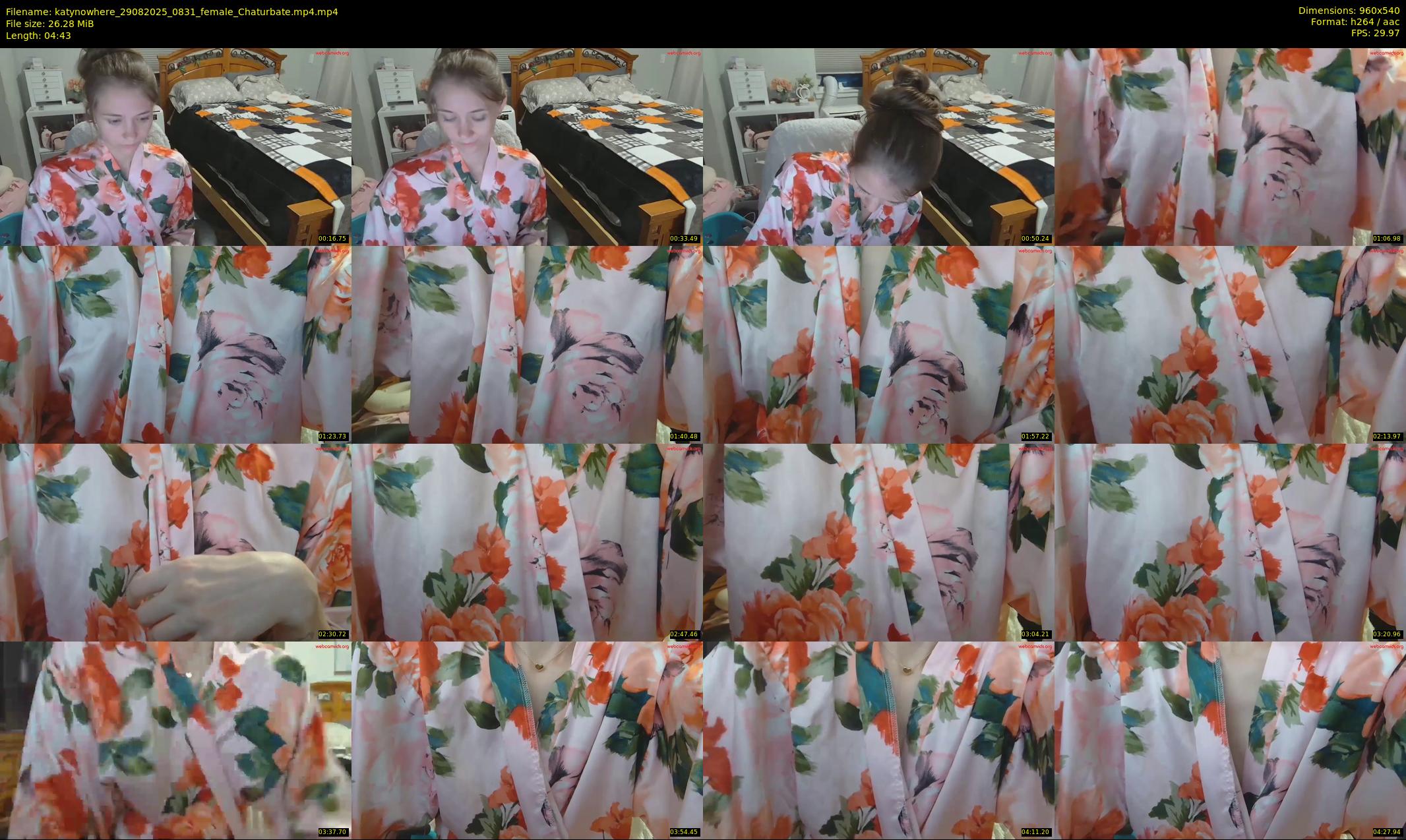 katynowhere — 5 minute Chaturbate female cam show recording, 480p, Aug 29, 2025