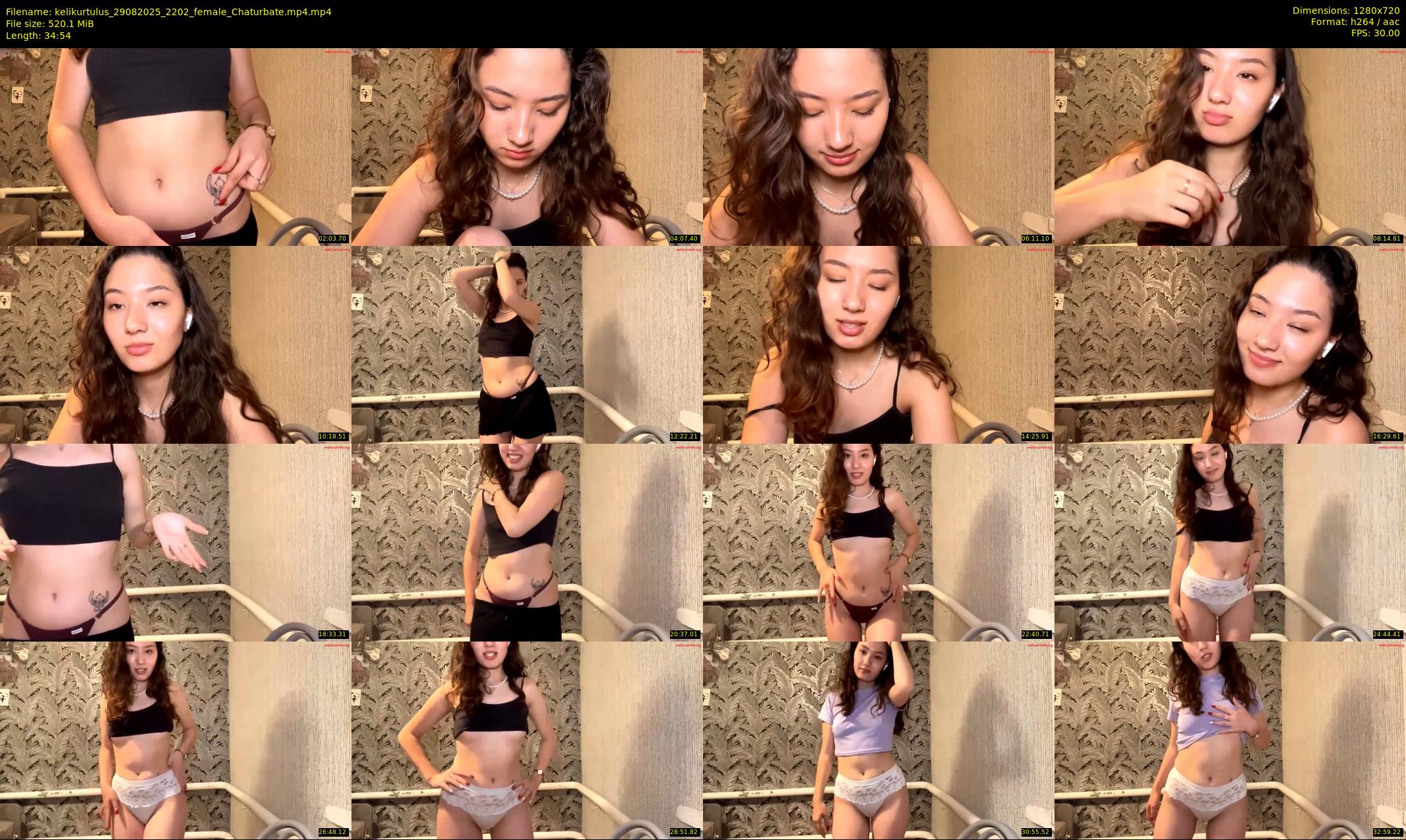 kelikurtulus — 35 minute Chaturbate female cam show recording, 720p, Aug 29, 2025