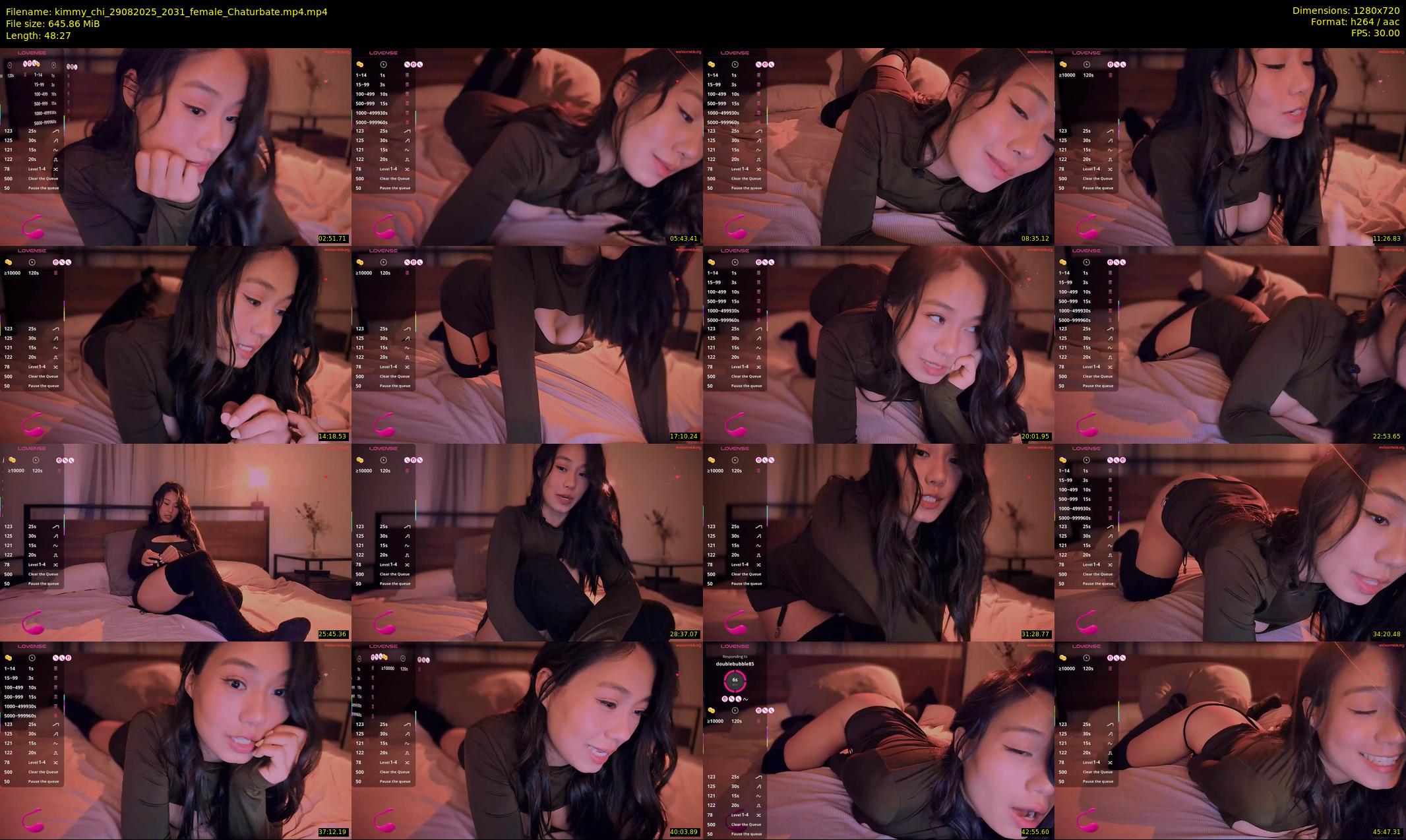 kimmy_chi — 49 minute Chaturbate female cam show recording, 720p, Aug 29, 2025