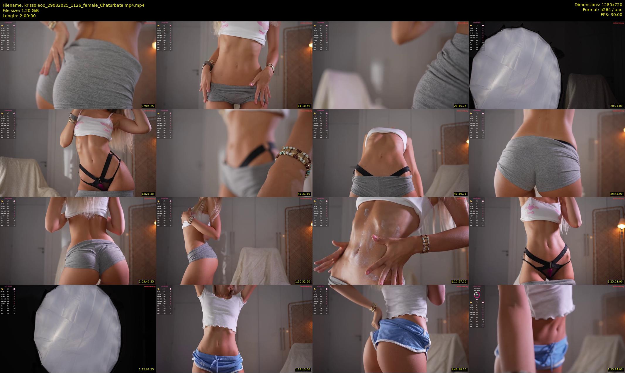 kriss0leoo — 120 minute Chaturbate couple cam show recording, 720p, Aug 29, 2025