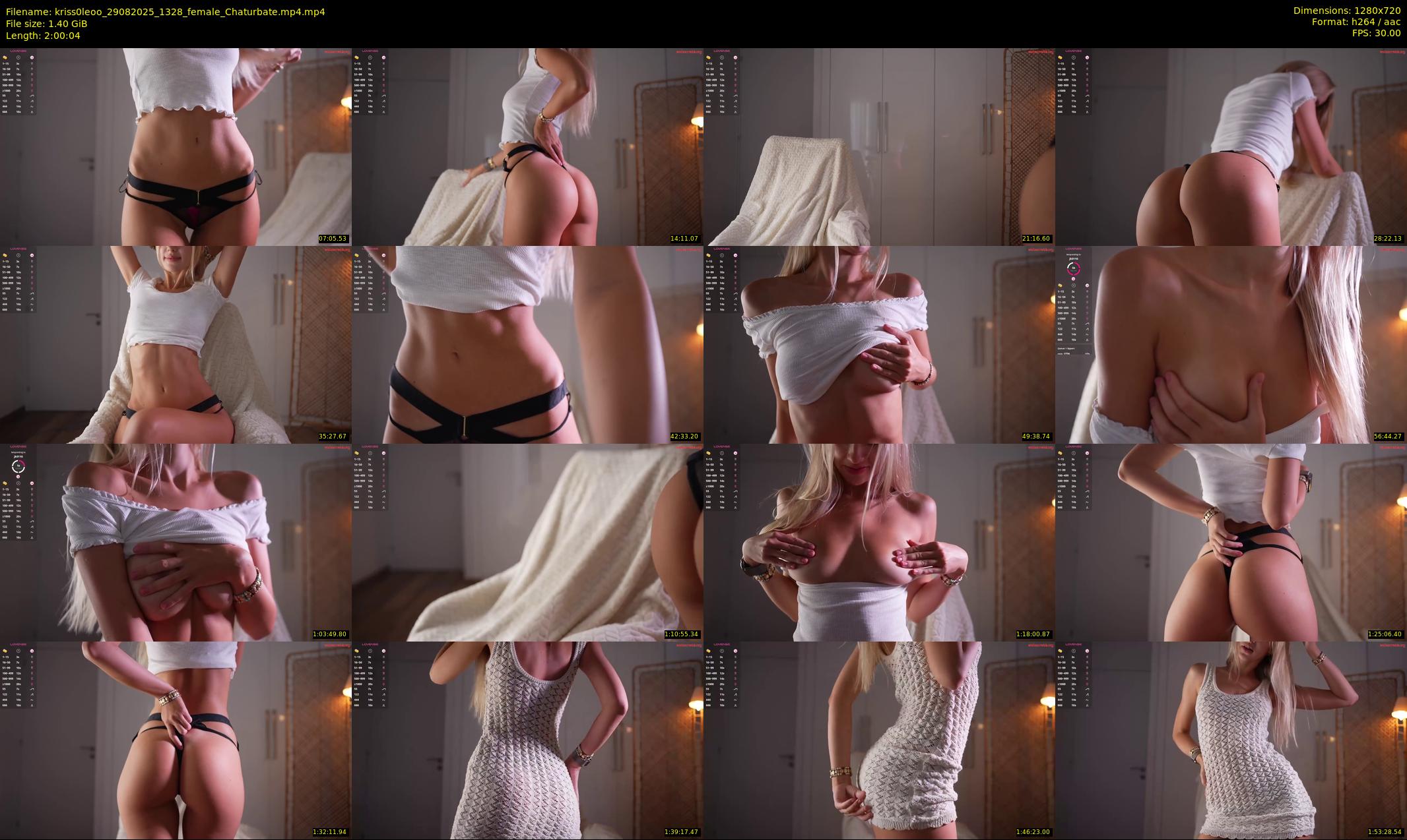 kriss0leoo — 121 minute Chaturbate couple cam show recording, 720p, Aug 29, 2025