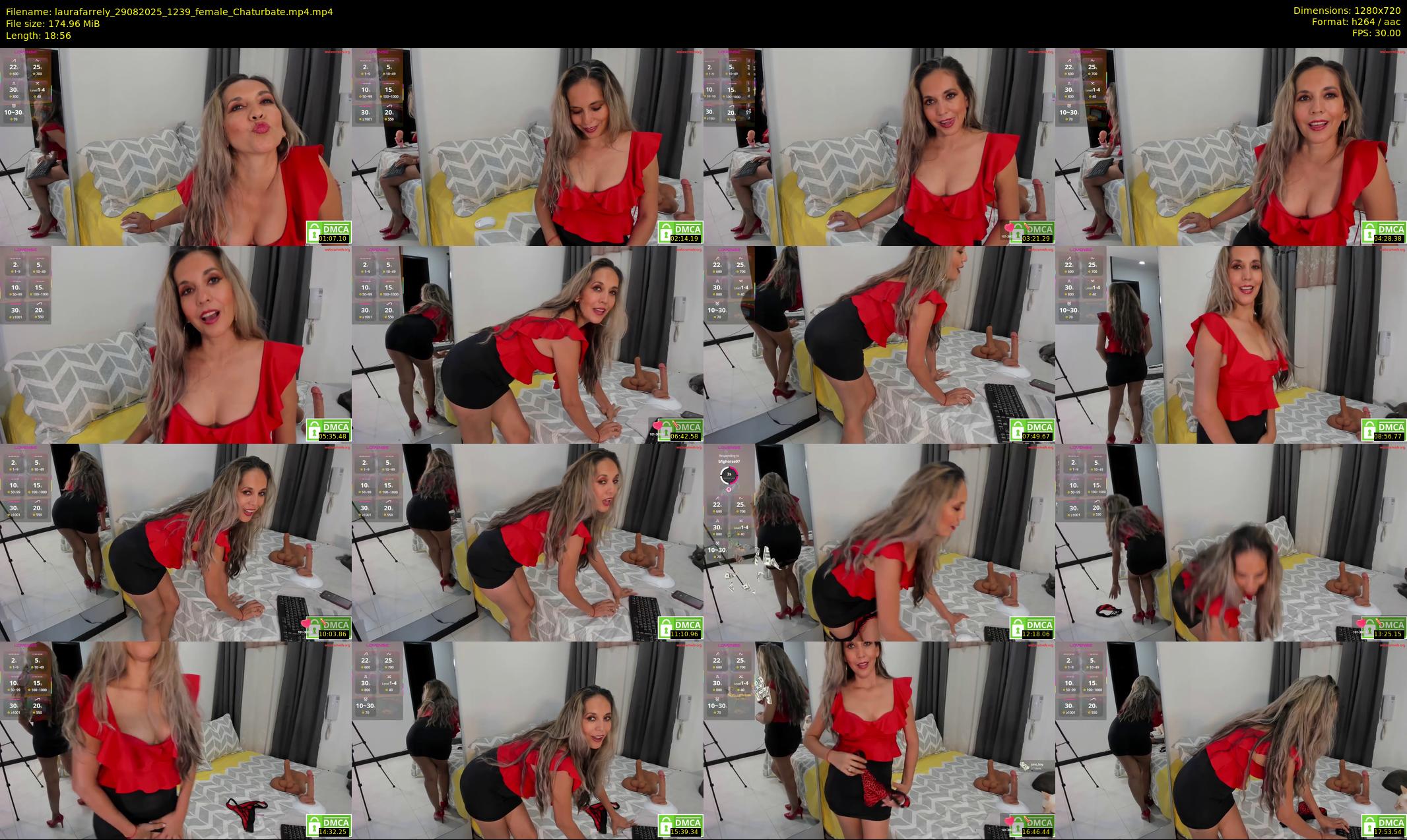 laurafarrely — 19 minute Chaturbate female cam show recording, 720p, Aug 29, 2025
