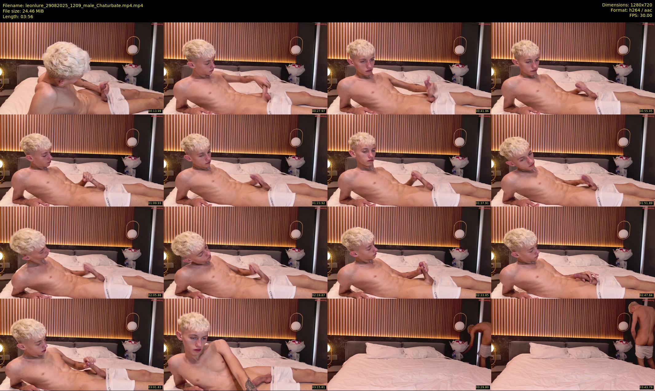 leonlure — 4 minute Chaturbate male cam show recording, 720p, Aug 29, 2025