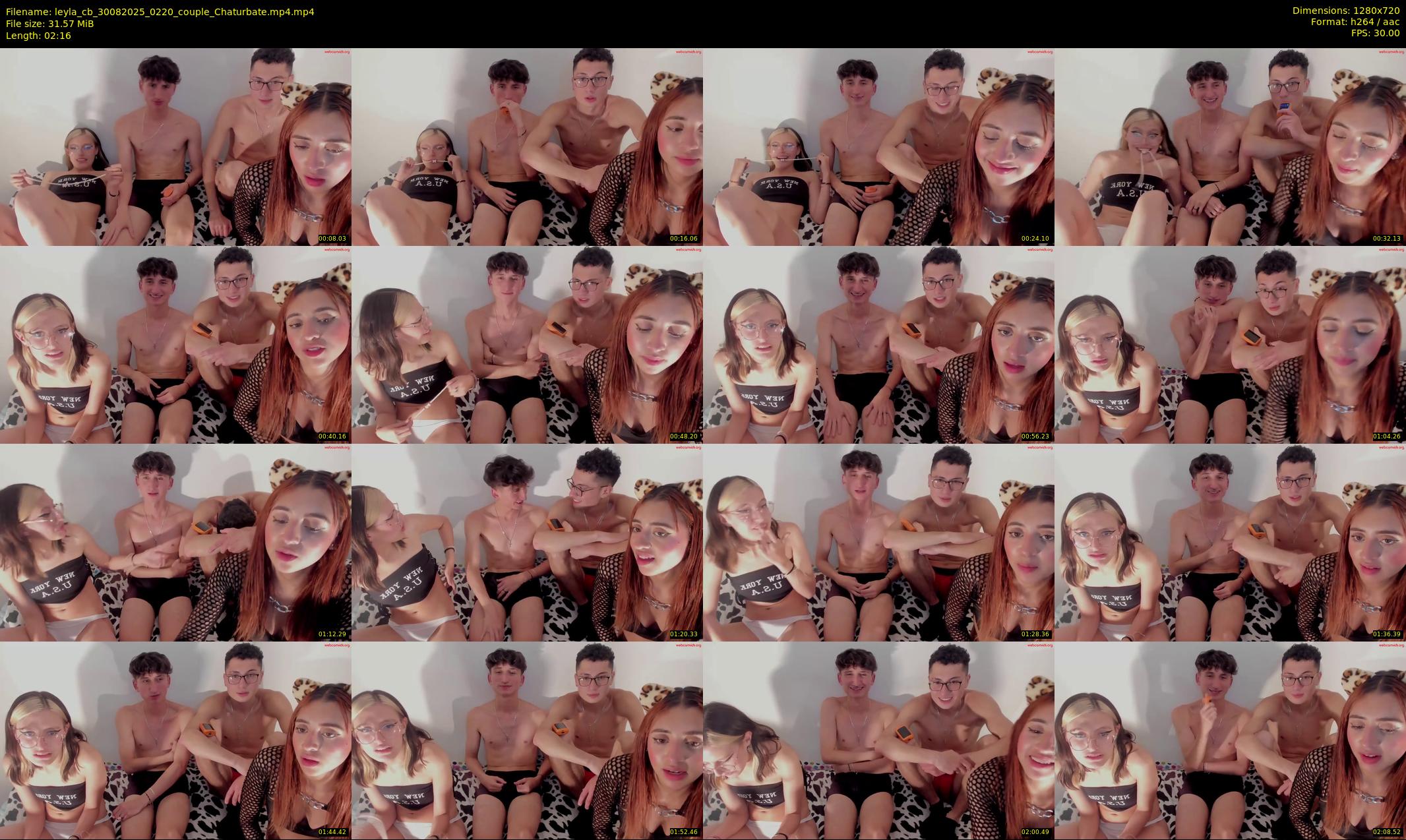 leyla_cb — 3 minute Chaturbate couple cam show recording, 720p, Aug 30, 2025