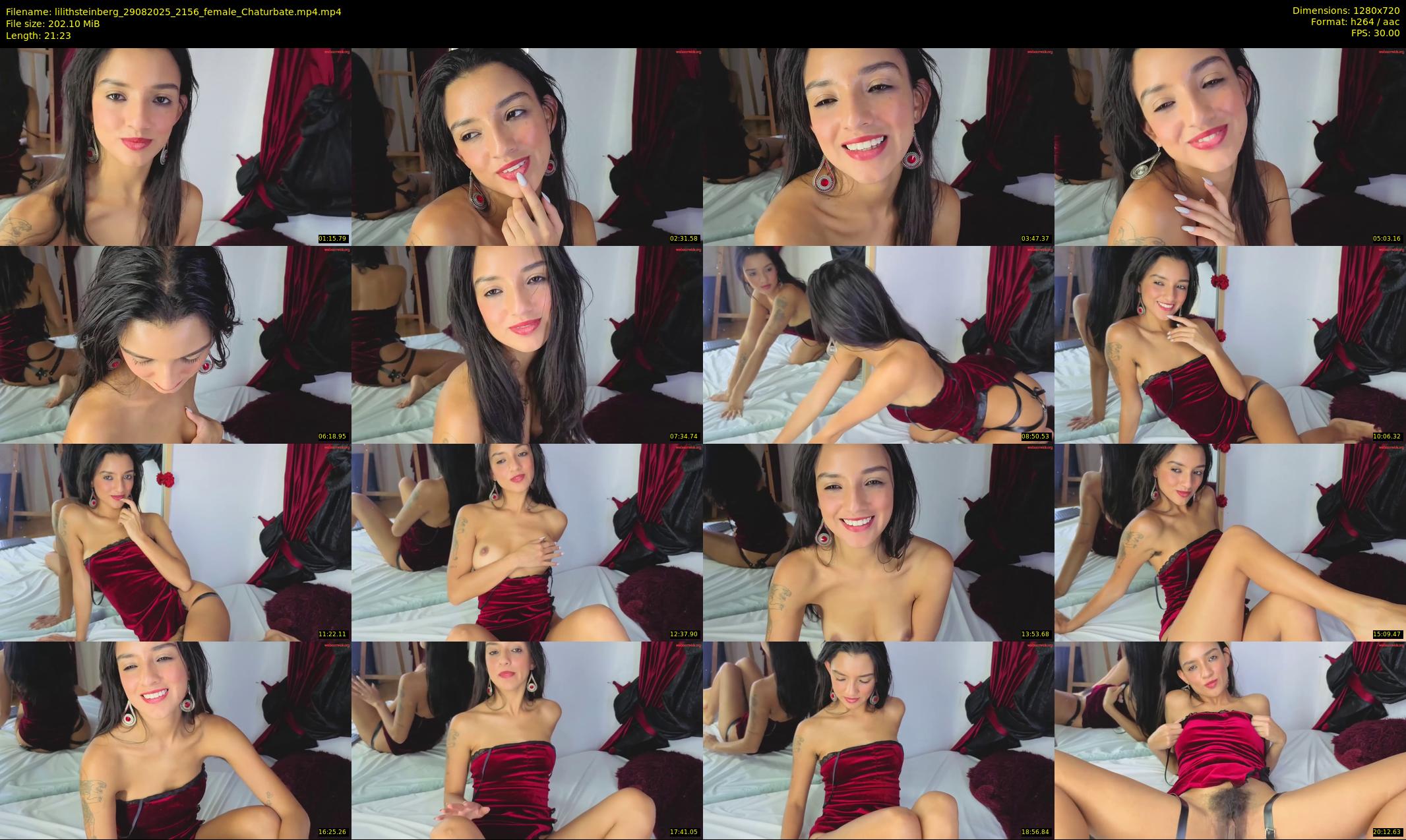 lilithsteinberg — 22 minute Chaturbate female cam show recording, 720p, Aug 29, 2025