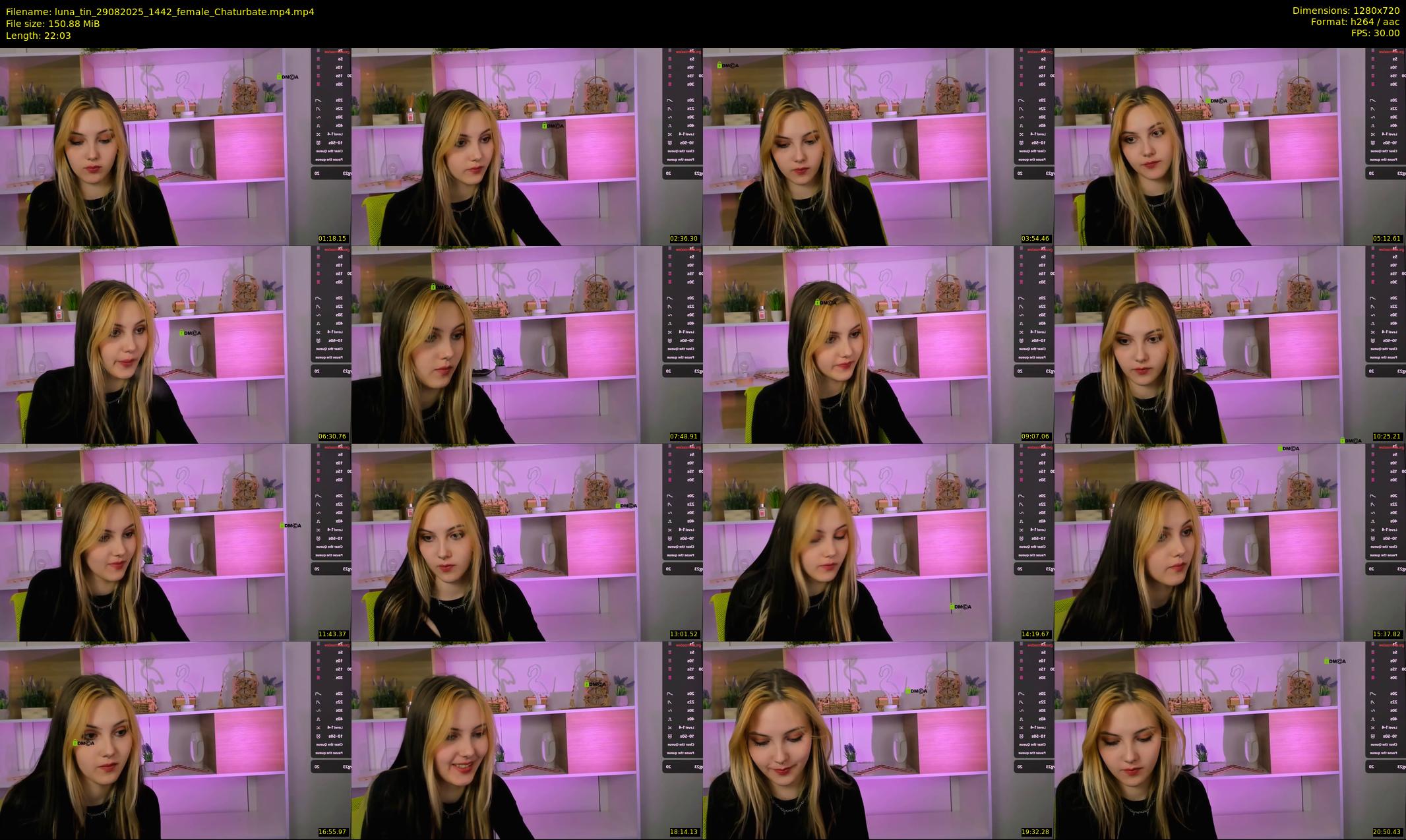 luna_tin — 23 minute Chaturbate couple cam show recording, 720p, Aug 29, 2025