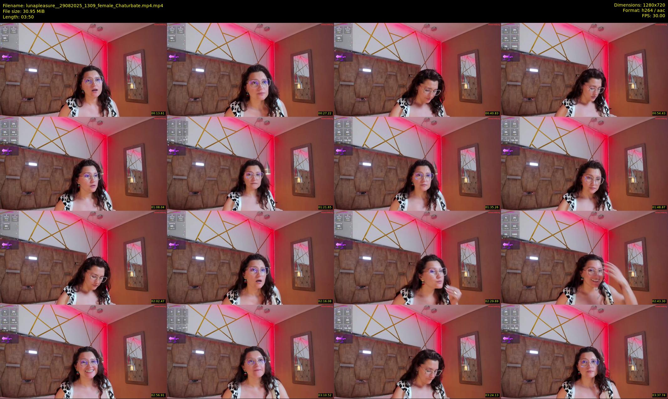 lunapleasure_ — 4 minute Chaturbate female cam show recording, 720p, Aug 29, 2025