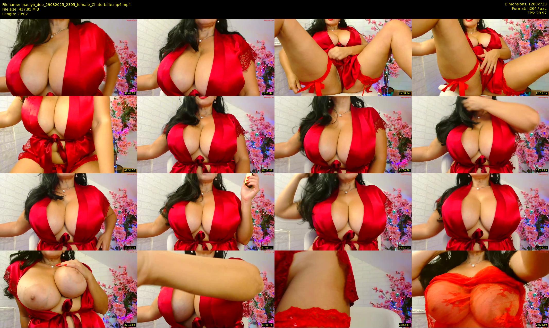 madlyn_dee — 30 minute Chaturbate female cam show recording, 720p, Aug 29, 2025